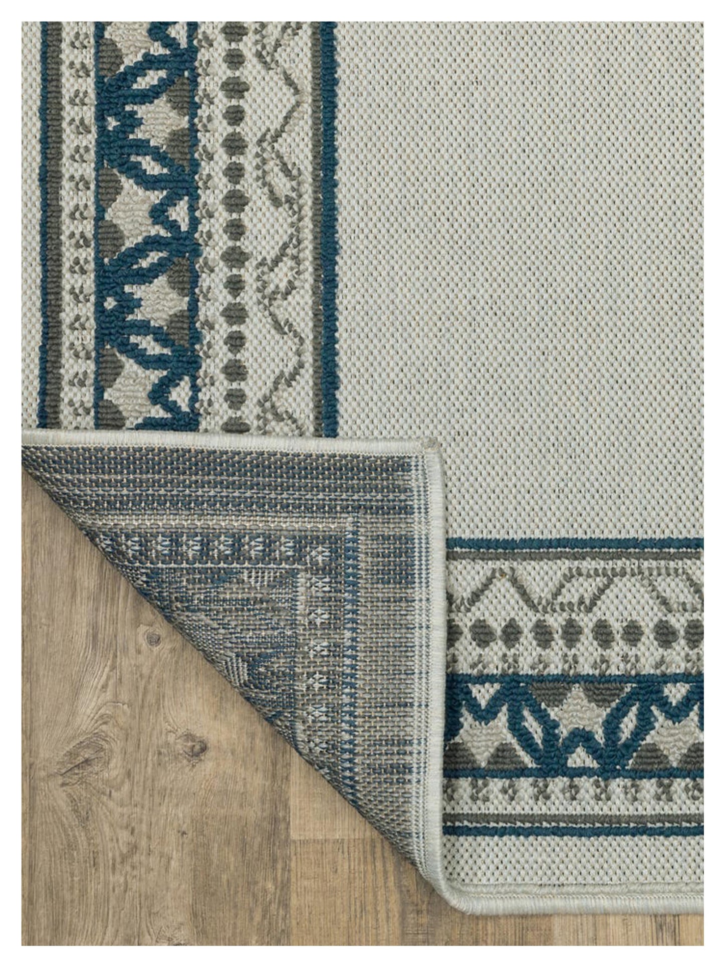 Oriental Weavers TORREY 8020W Beige Blue Outdoor Machinemade Rug