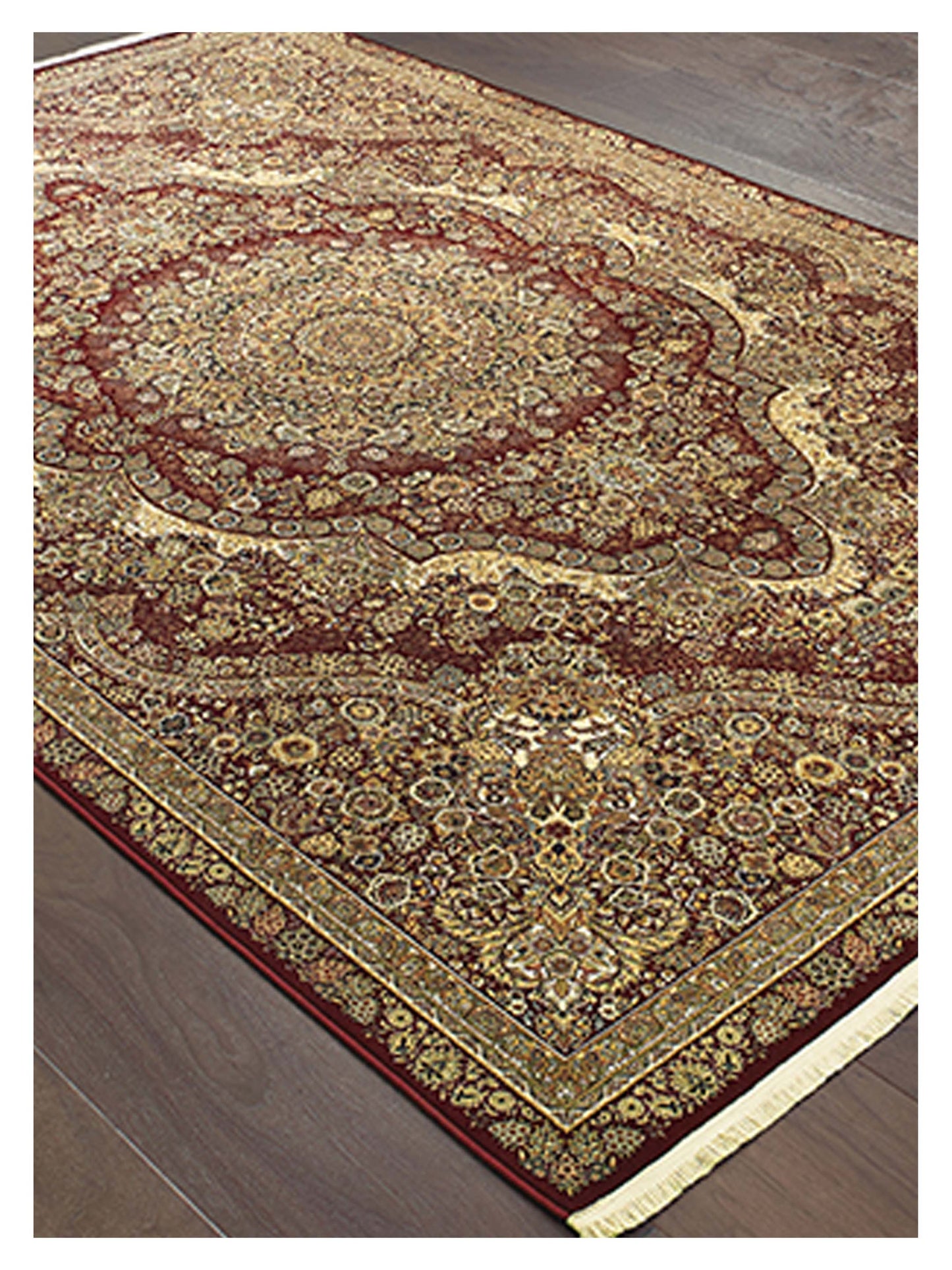 Oriental Weavers MASTERPIECE 8022R Red Gold Traditional Machinemade Rug