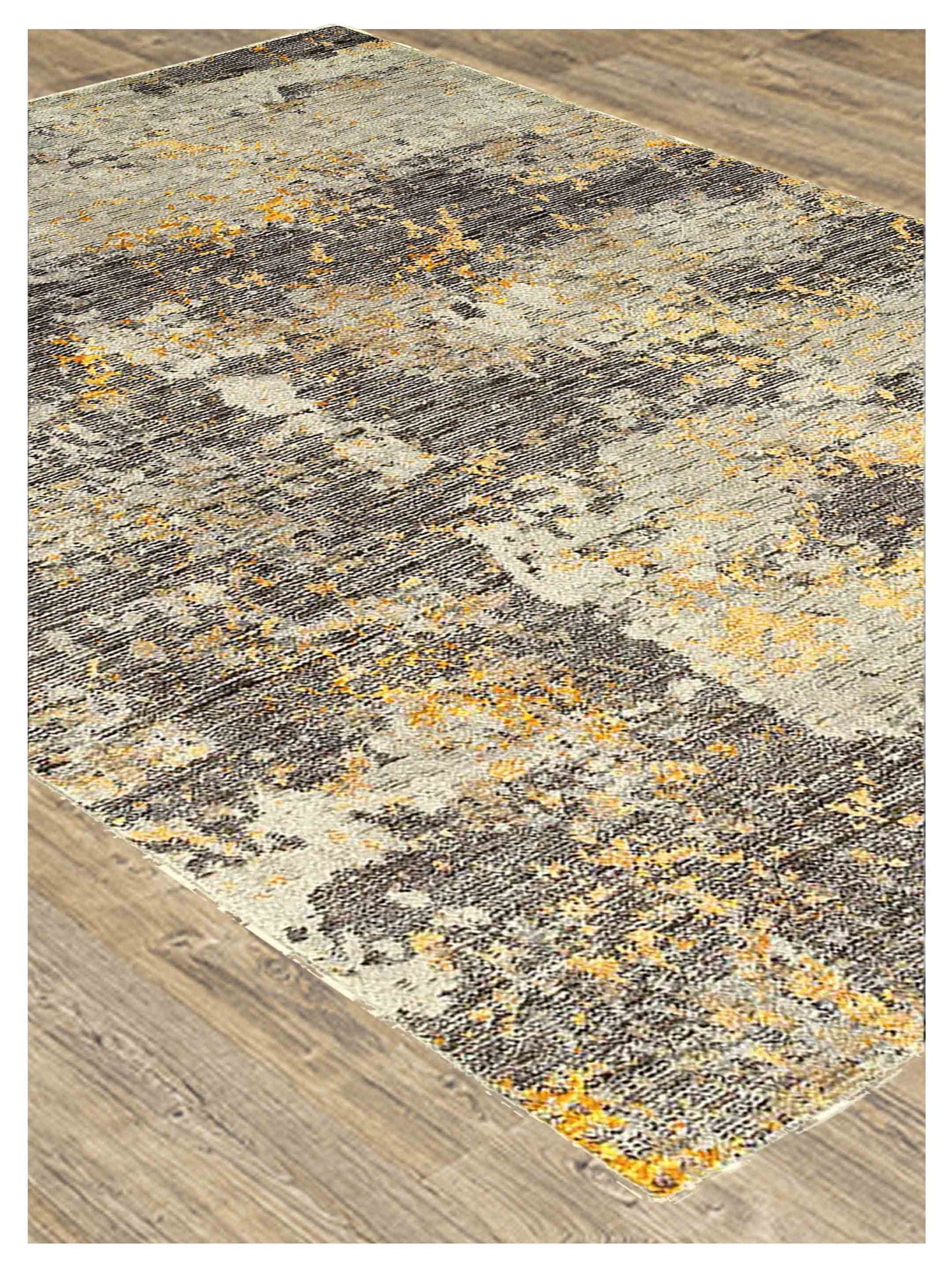 Oriental Weavers EVOLUTION 8025B Grey Gold Contemporary Machinemade Rug