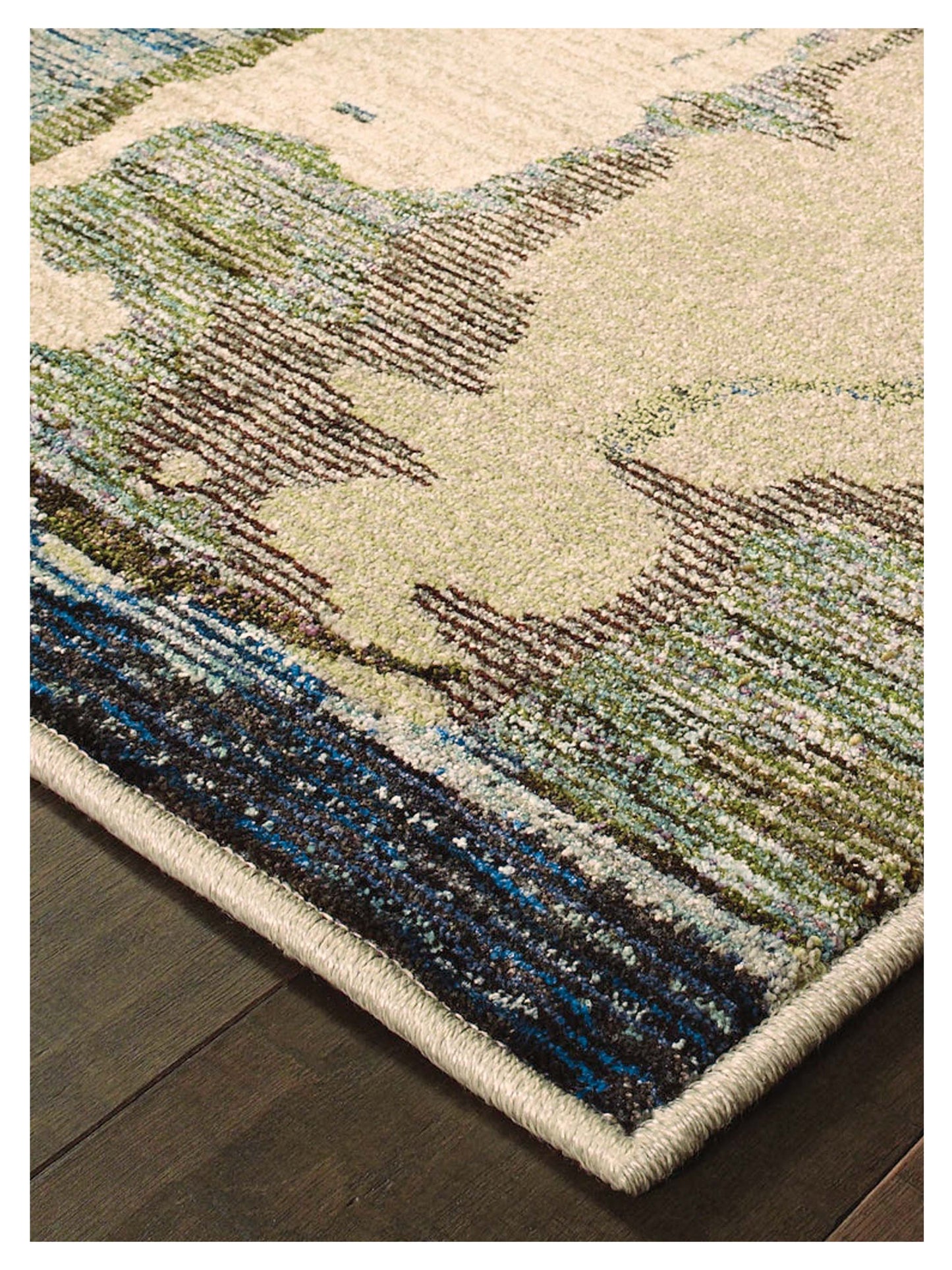 Oriental Weavers EVOLUTION 8027A Blue Grey Contemporary Machinemade Rug