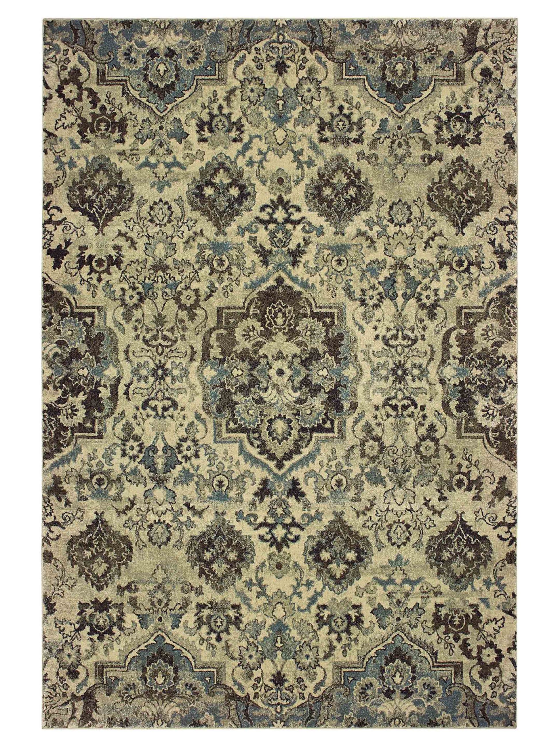 Oriental Weavers RALEIGH 8027J Ivory Casual Machinemade Rug