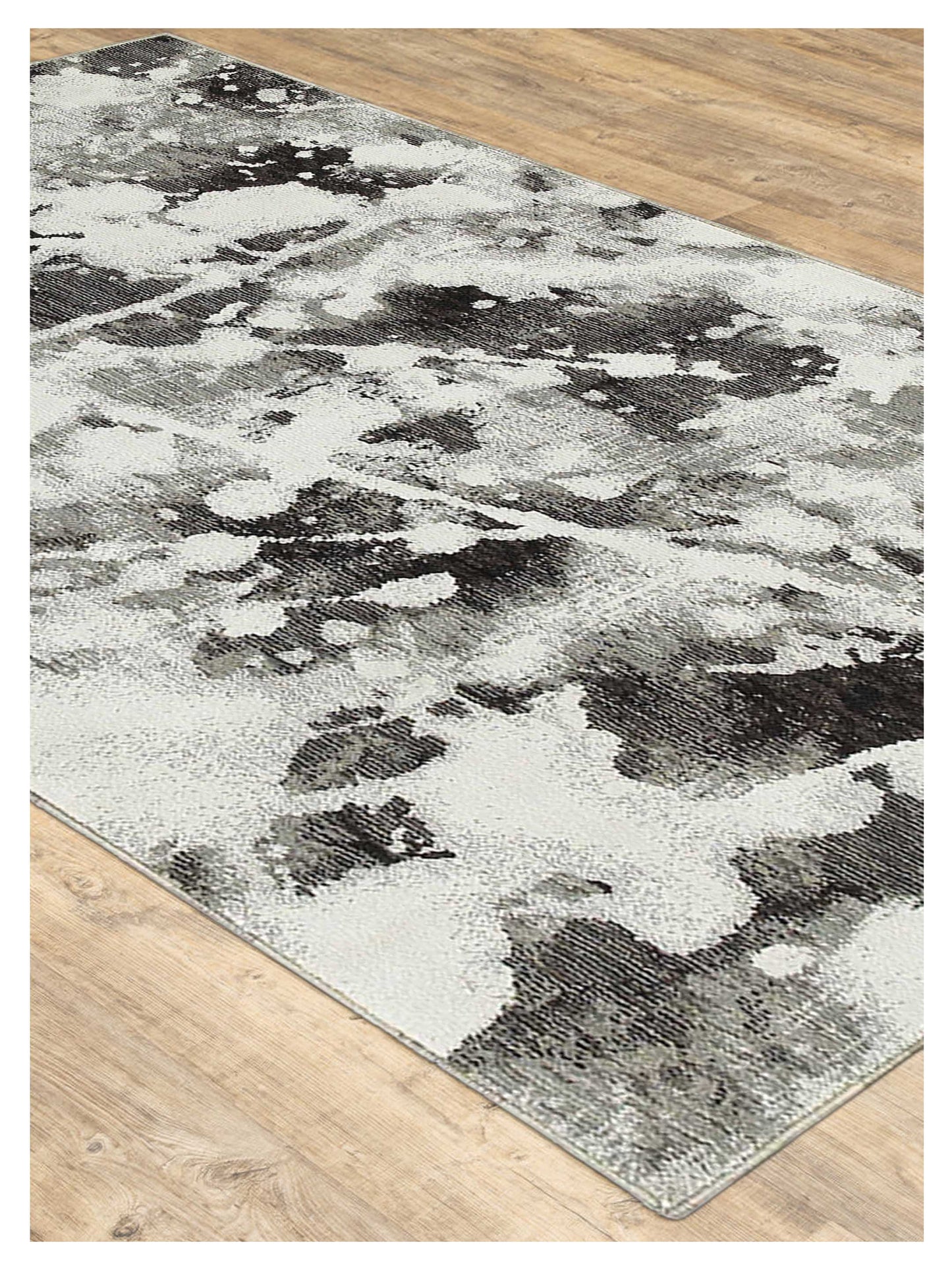 Oriental Weavers EVOLUTION 8035B Charcoal White Contemporary Machinemade Rug