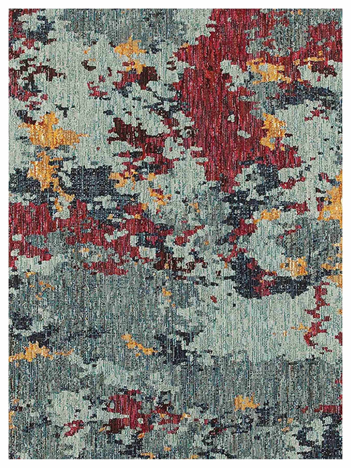 Oriental Weavers EVOLUTION 8036C Blue Red Contemporary Machinemade Rug