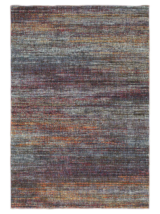 Oriental Weavers Atlas 8037B Multi Casual Machinemade Rug