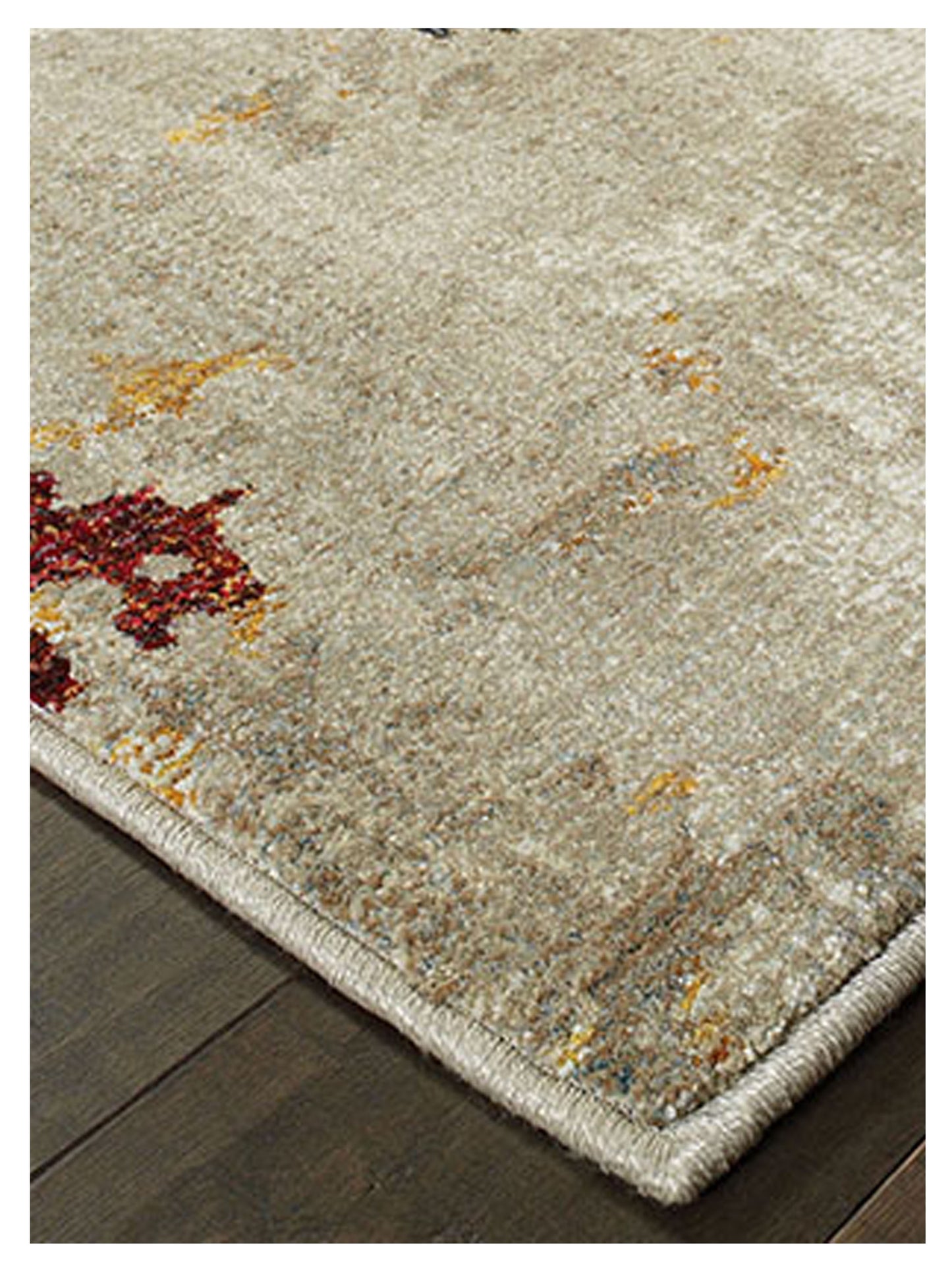 Oriental Weavers EVOLUTION 8043K Beige Blue Contemporary Machinemade Rug