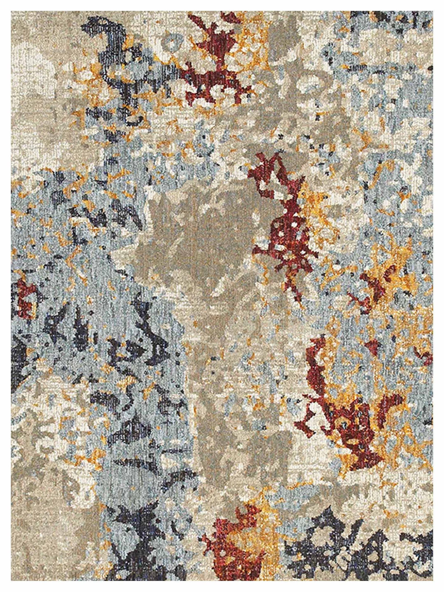 Oriental Weavers EVOLUTION 8043K Beige Blue Contemporary Machinemade Rug