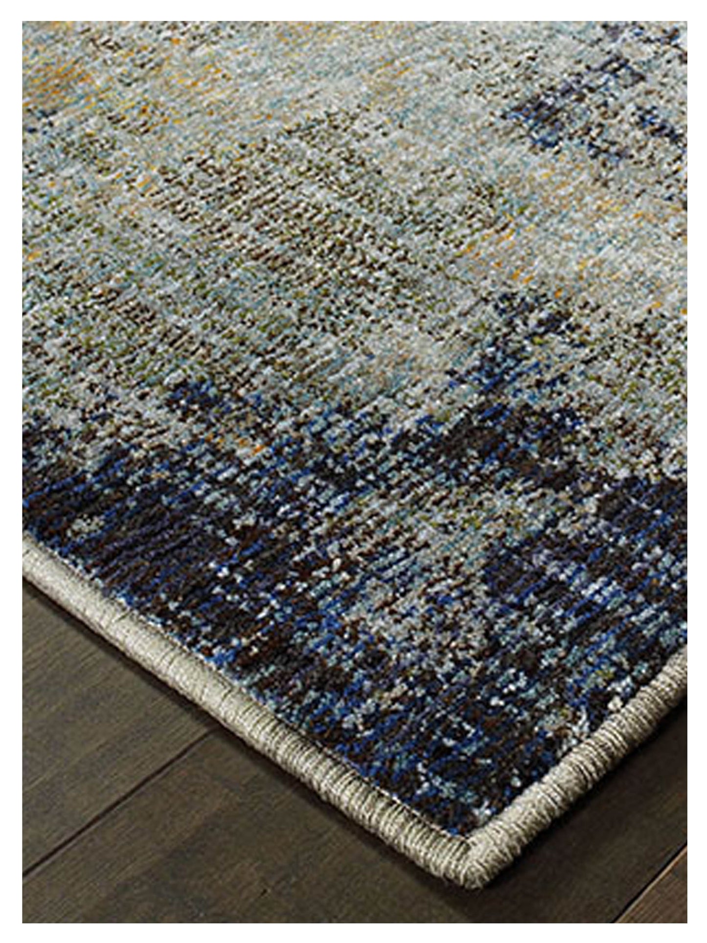 Oriental Weavers EVOLUTION 8049B Navy Blue Contemporary Machinemade Rug