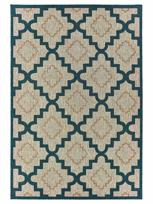 Oriental Weavers LATITUDE 804I3 Grey Outdoor Machinemade Rug