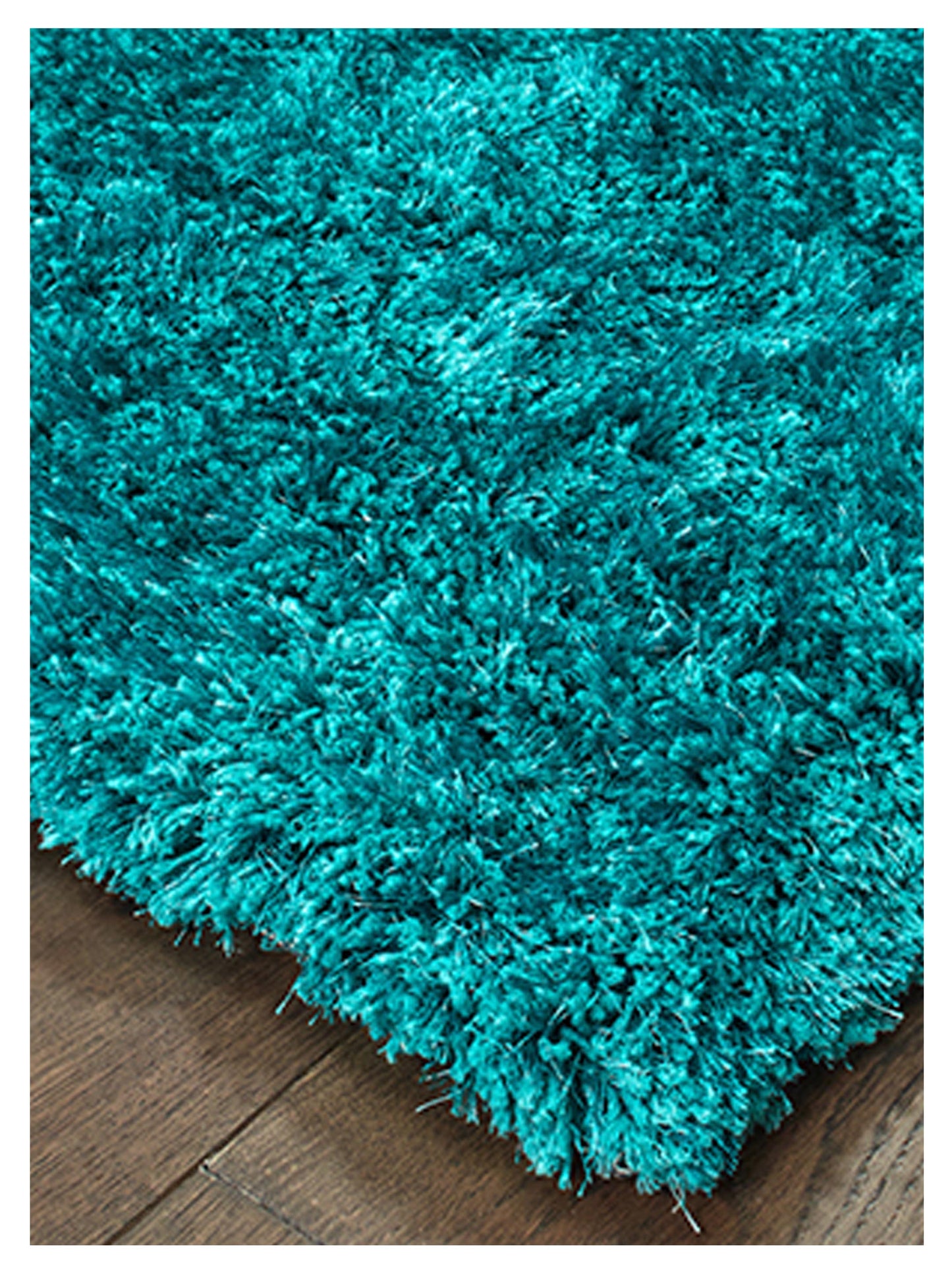 Oriental Weavers COSMO 81104 Teal Teal Shag Tufted Rug