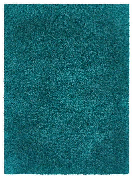 Oriental Weavers COSMO 81104 Teal Shag Tufted Rug