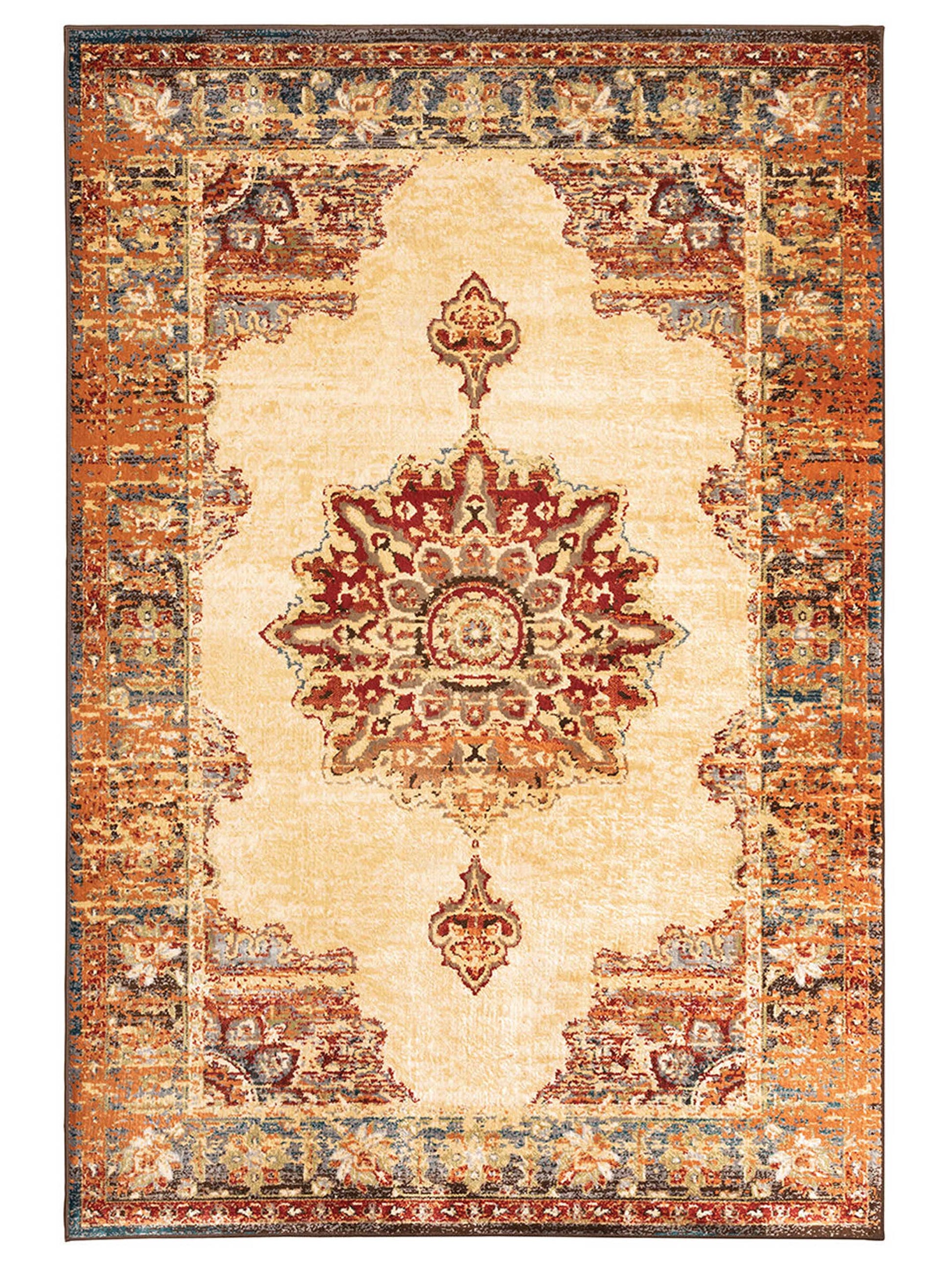 Oriental Weavers Juliette 8120W Gold Traditional Machinemade Rug