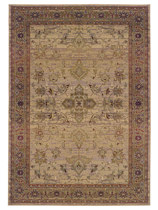 Oriental Weavers KHARMA 836Y1 Beige Traditional Machinemade Rug