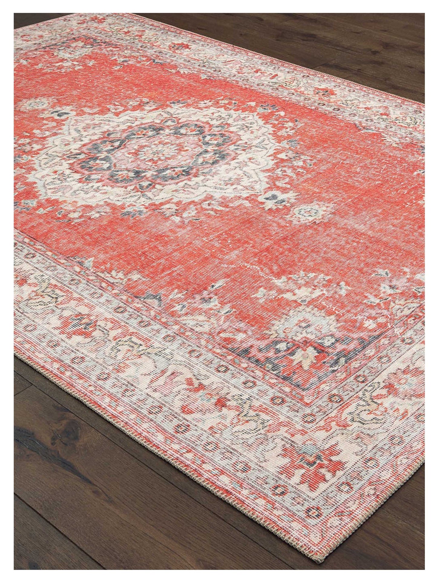 Oriental Weavers SOFIA 85810 Red Grey Traditional Machinemade Rug