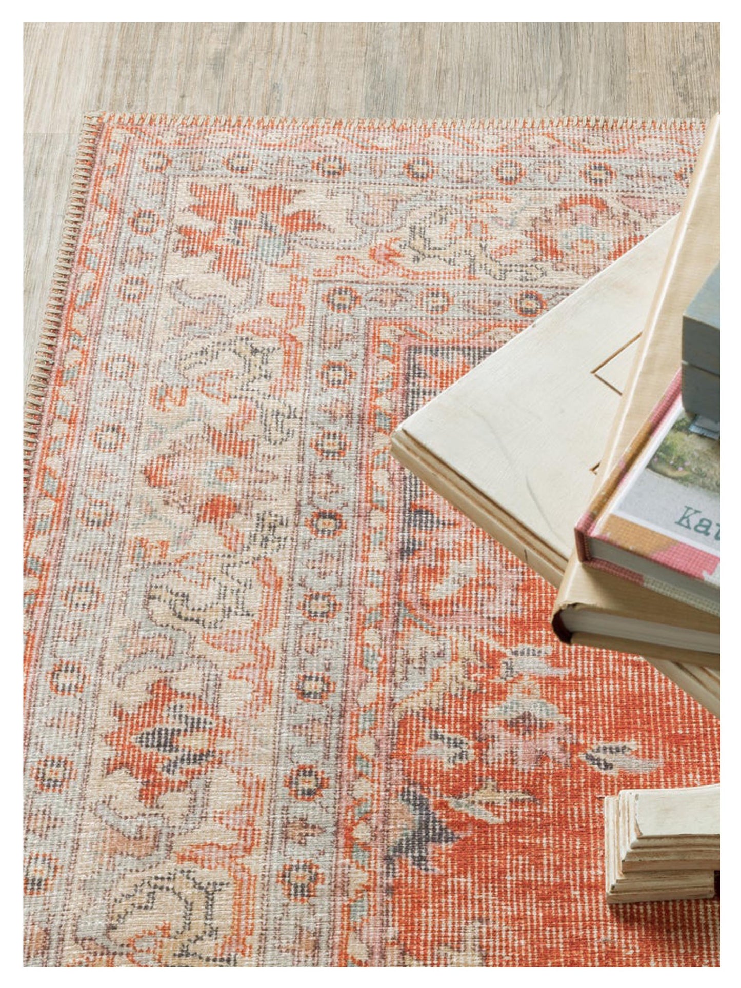 Oriental Weavers SOFIA 85810 Red Grey Traditional Machinemade Rug