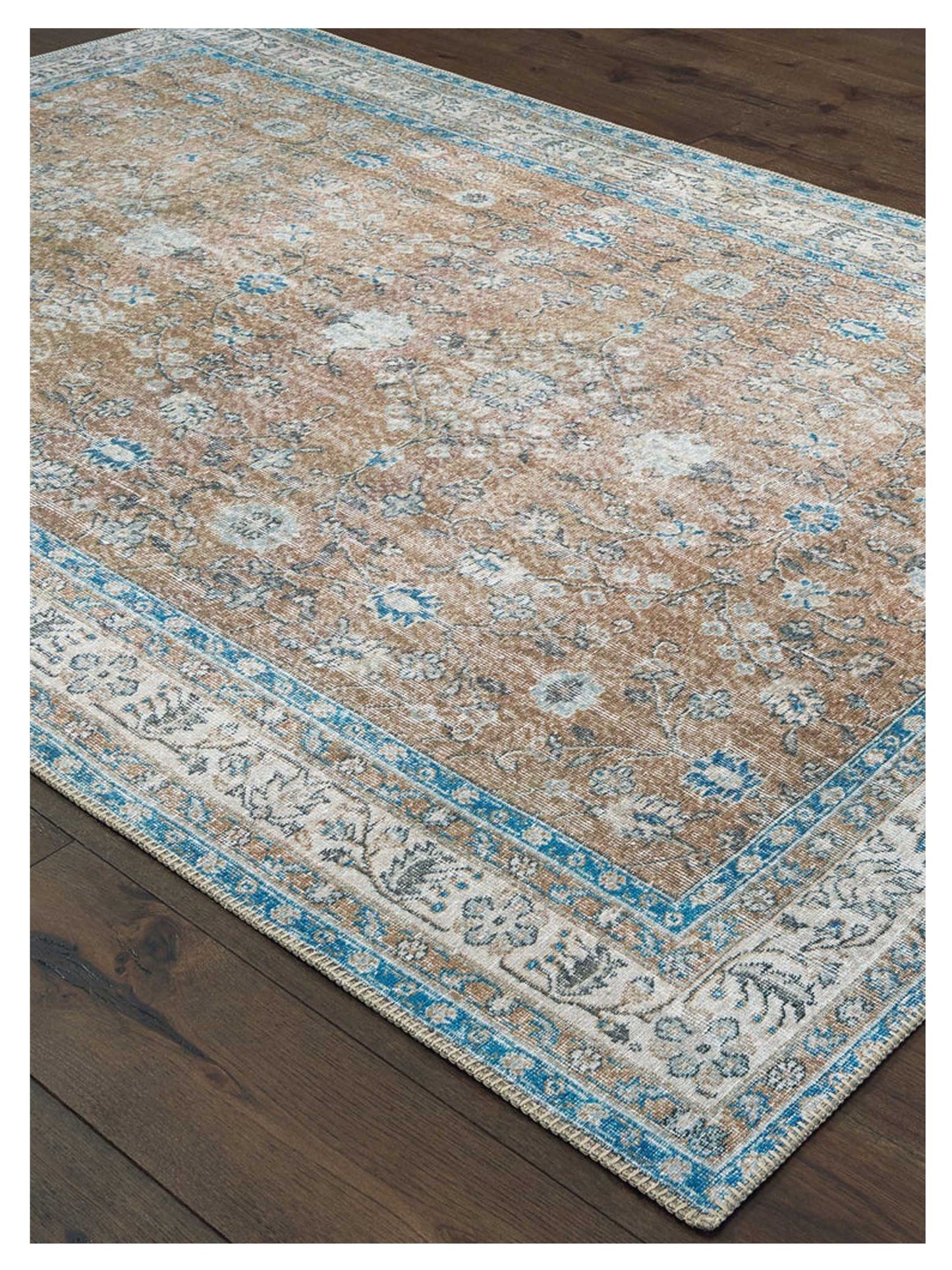 Oriental Weavers SOFIA 85818 Gold Blue Traditional Machinemade Rug