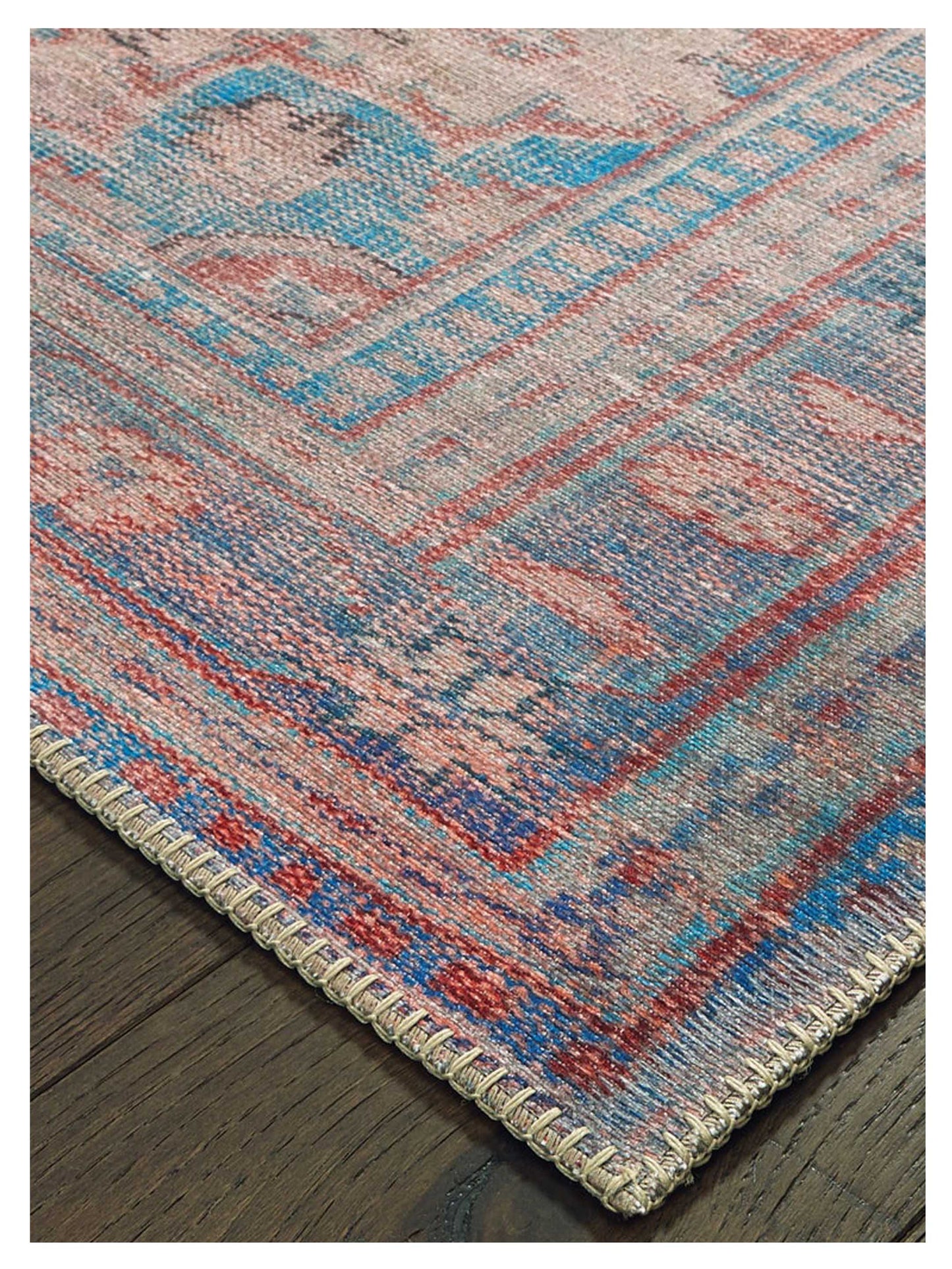 Oriental Weavers SOFIA 85819 Red Blue Traditional Machinemade Rug