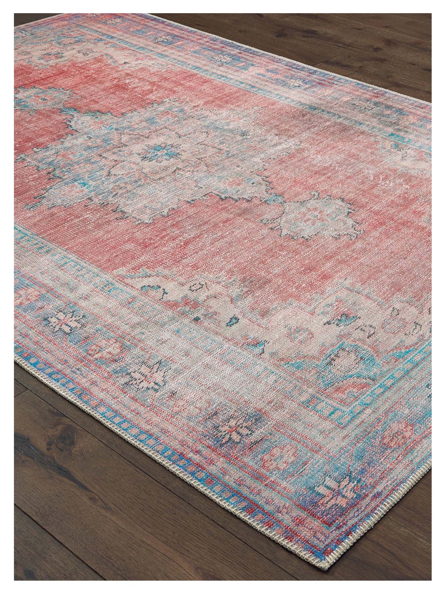 Oriental Weavers SOFIA 85819 Red Blue Traditional Machinemade Rug