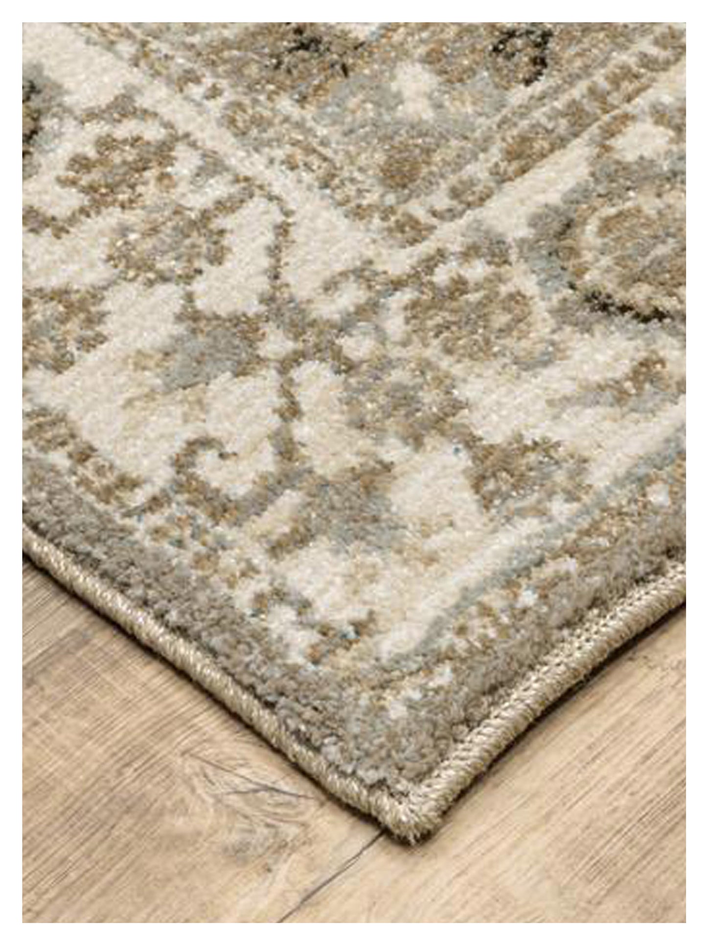 Oriental Weavers ANDORRA 8929H Grey Ivory Traditional Machinemade Rug