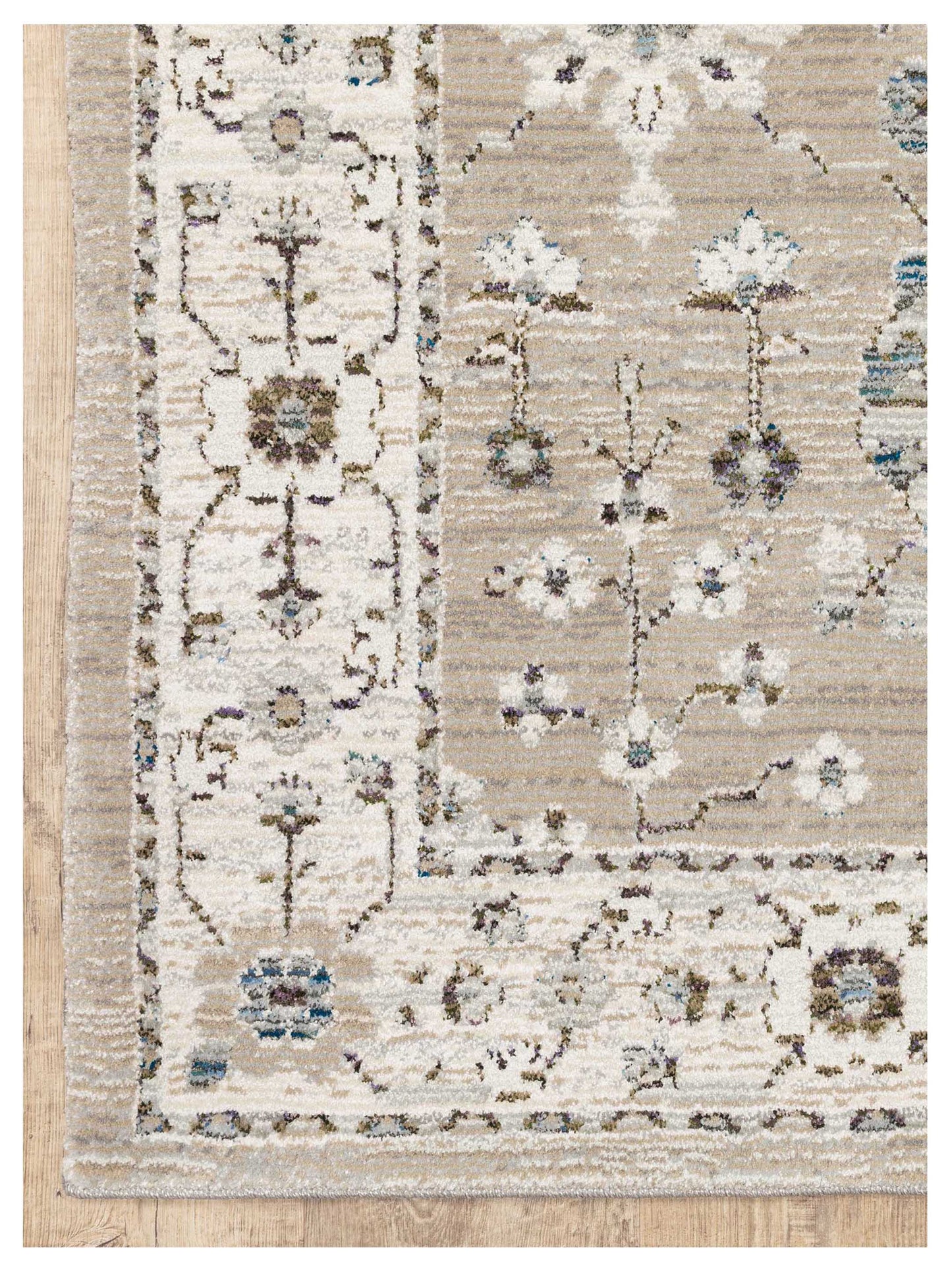 Oriental Weavers ANDORRA 8930L Beige Ivory Traditional Machinemade Rug