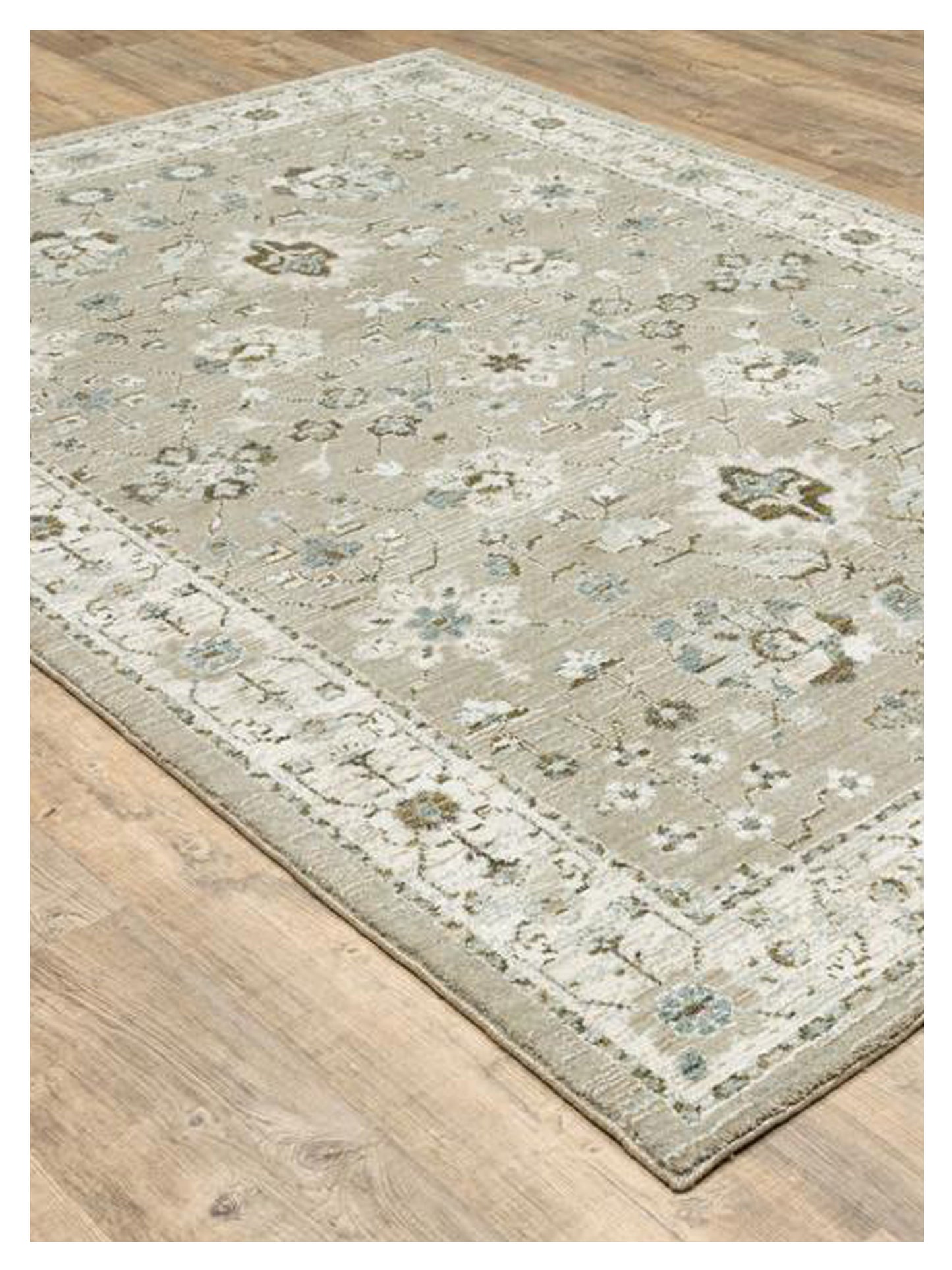 Oriental Weavers ANDORRA 8930L Beige Ivory Traditional Machinemade Rug