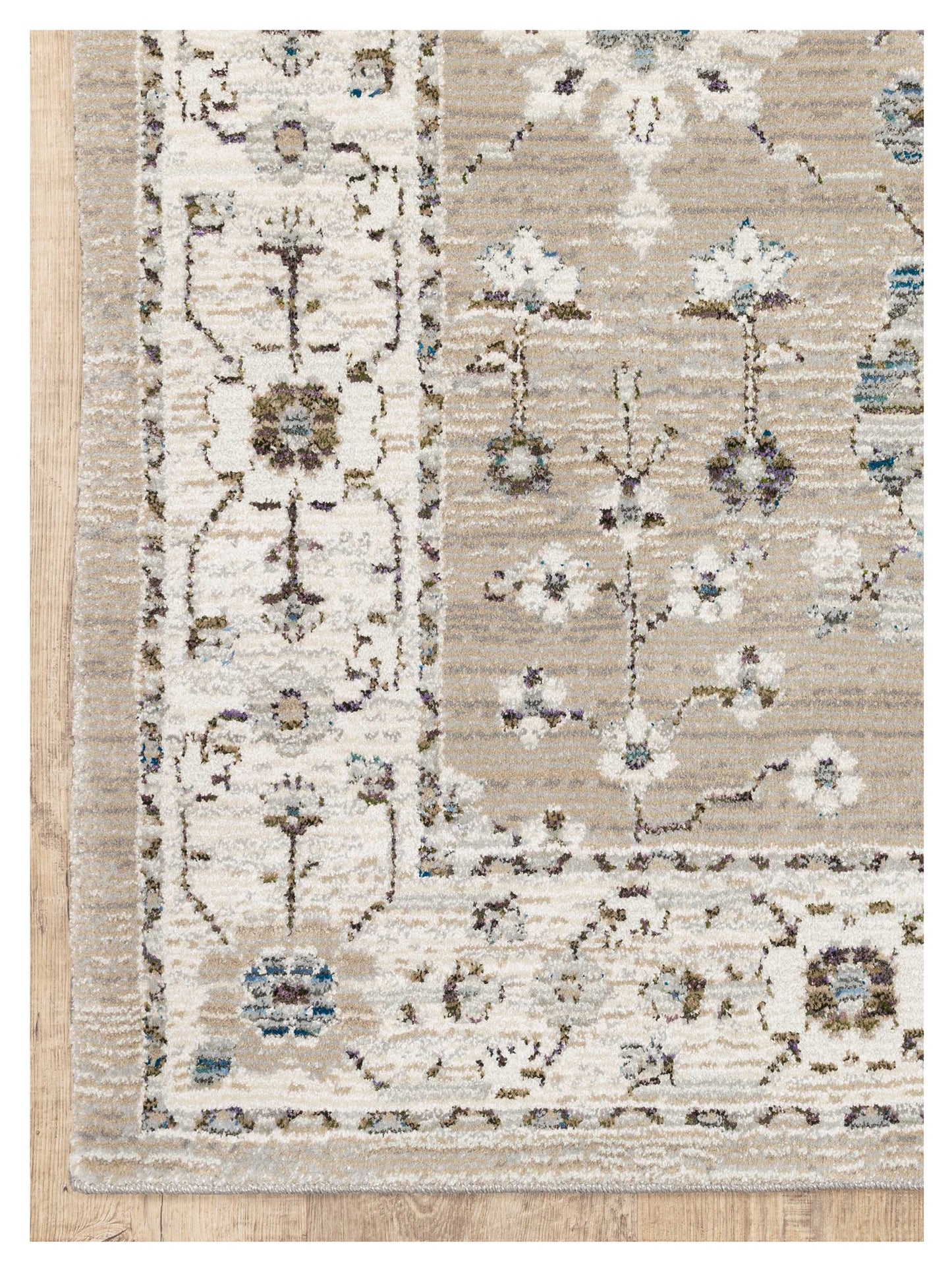 Oriental Weavers ANDORRA 8930L Beige Ivory Traditional Machinemade Rug