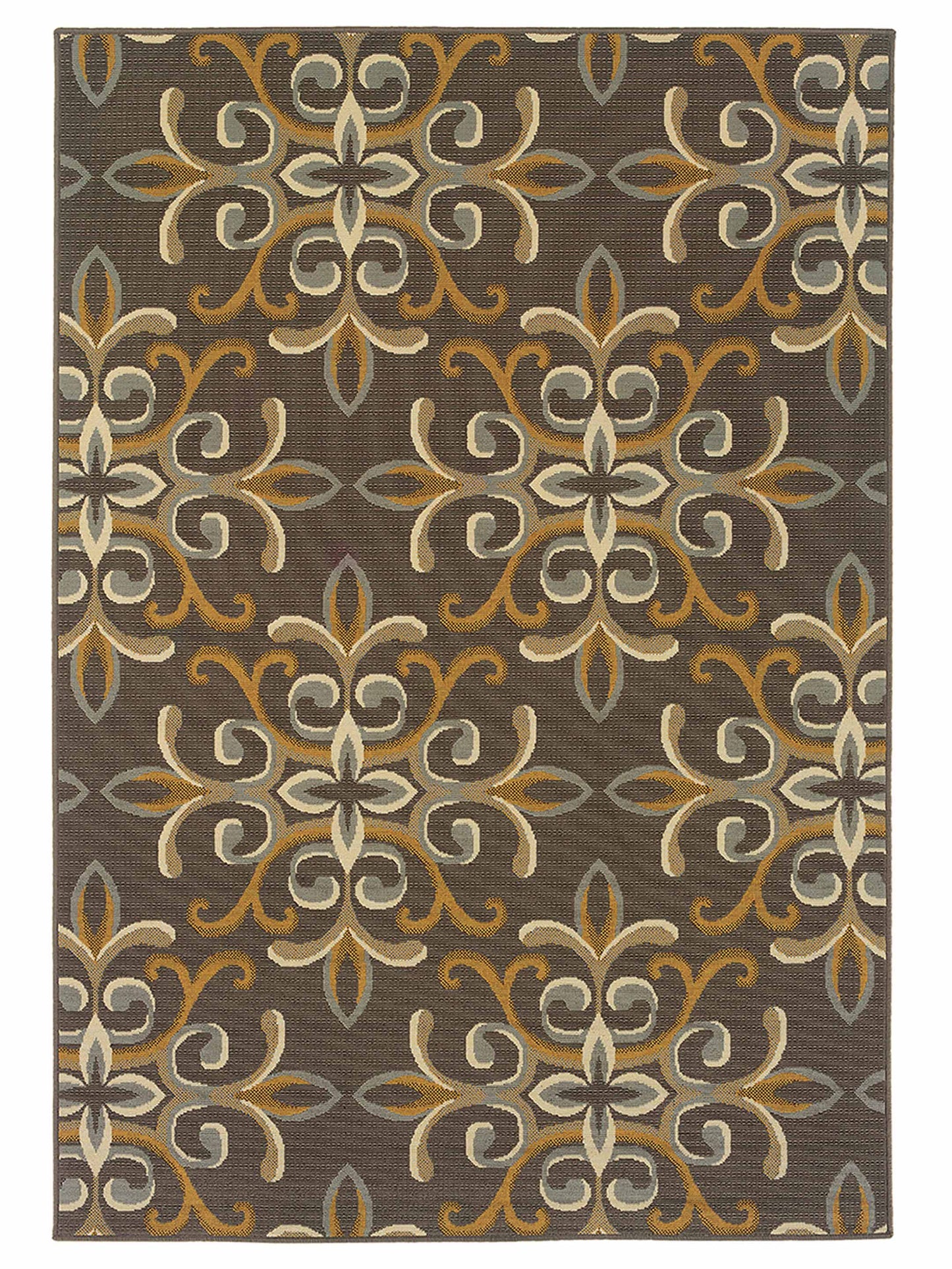 Oriental Weavers Bali 8990H Grey Outdoor Woven Rug