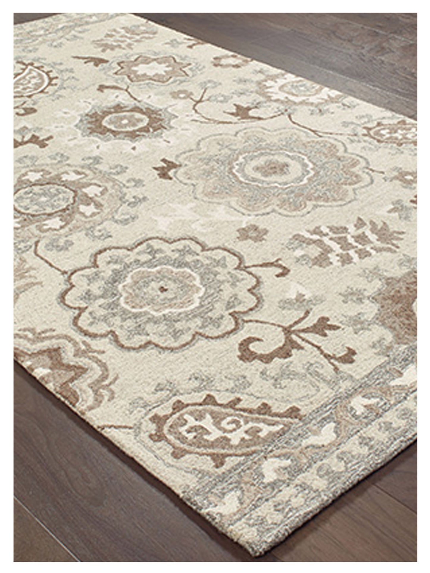 Oriental Weavers Charlize 93005 Ivory Grey Casual Loom Rug