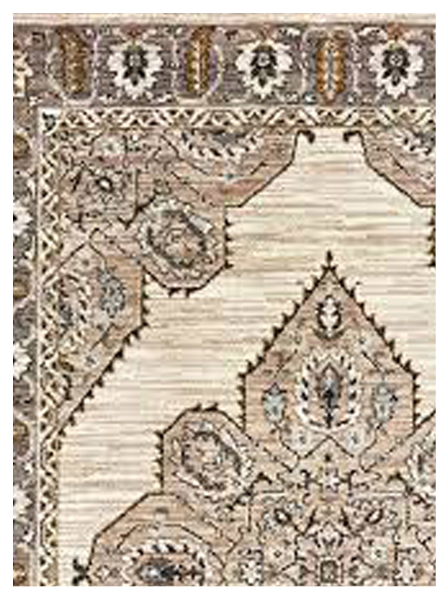 Oriental Weavers SEDONA 9588D Ivory Gold Traditional Machinemade Rug