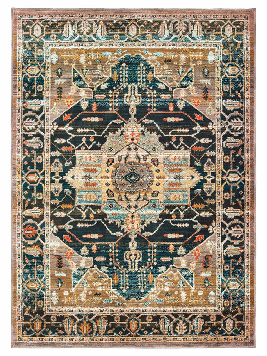 Oriental Weavers SEDONA 9592B Blue Traditional Machinemade Rug