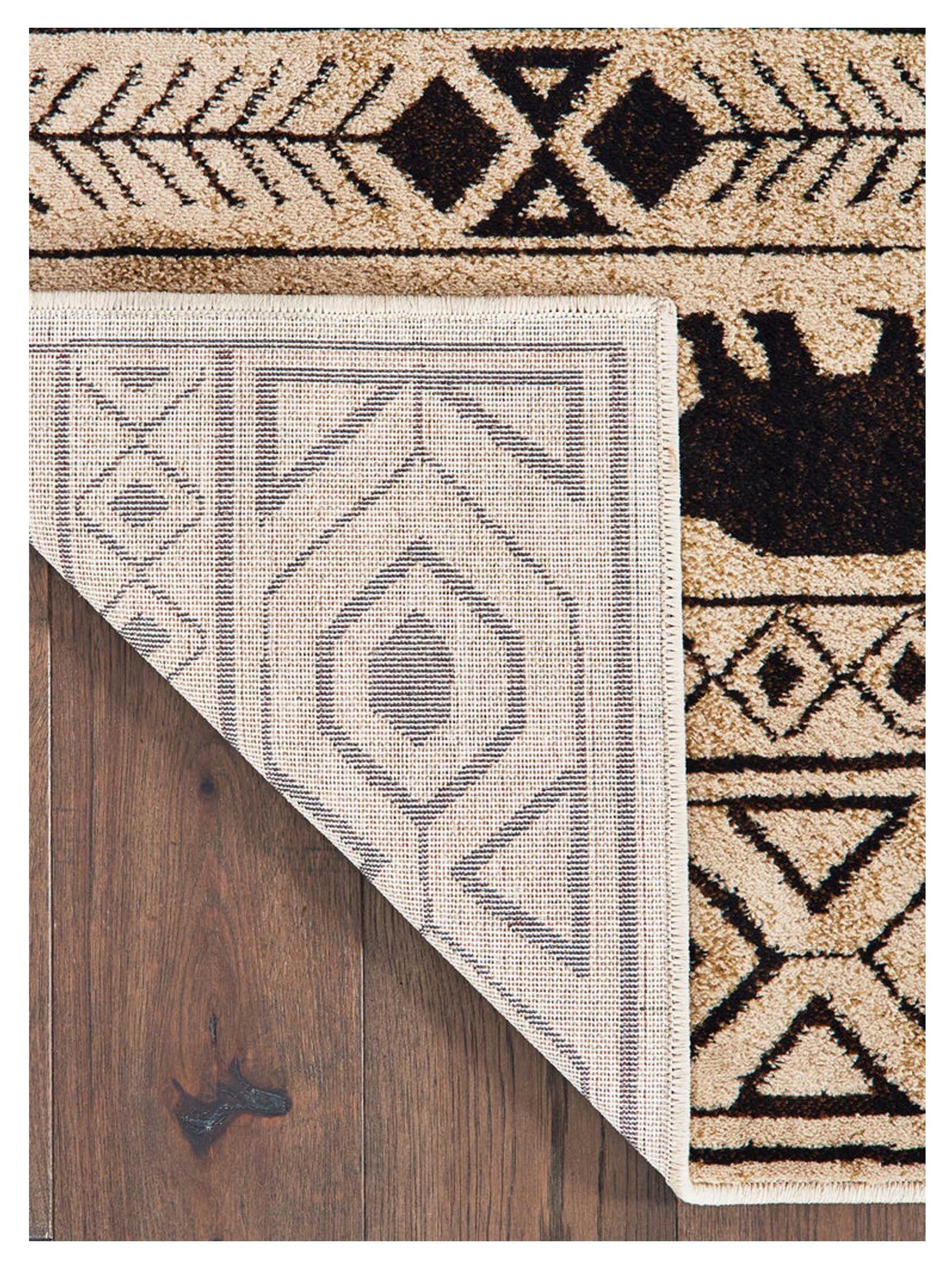 Oriental Weavers WOODLANDS 9651A Ivory Black Casual Machinemade Rug - Rugs - Oriental Weavers - Atlanta Designer Rugs