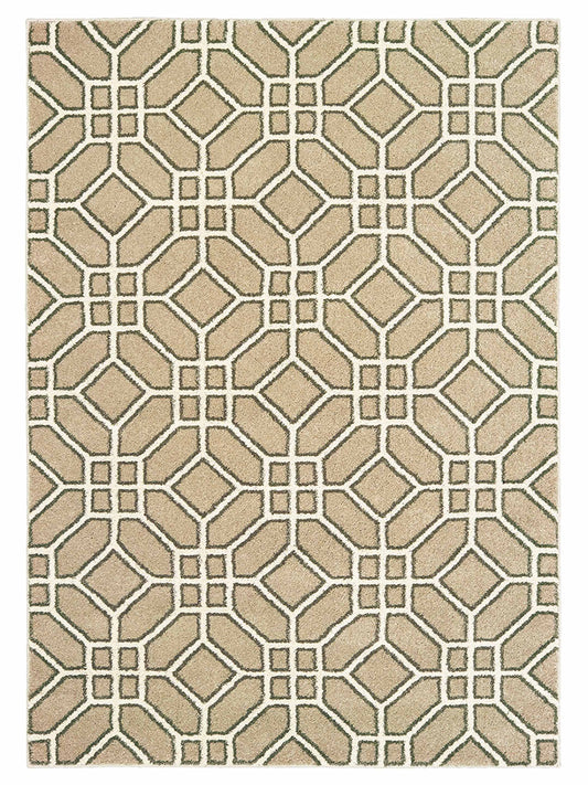 Oriental Weavers Carson 9669D Sand Casual Machinemade Rug