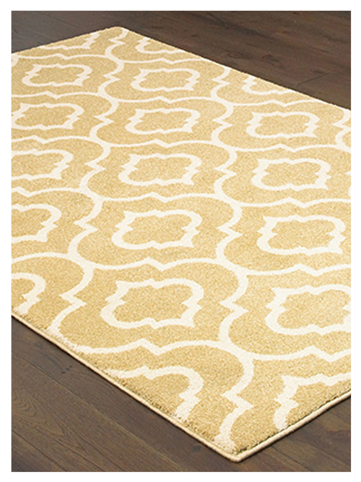 Oriental Weavers Carson 9672E Gold Ivory Casual Machinemade Rug