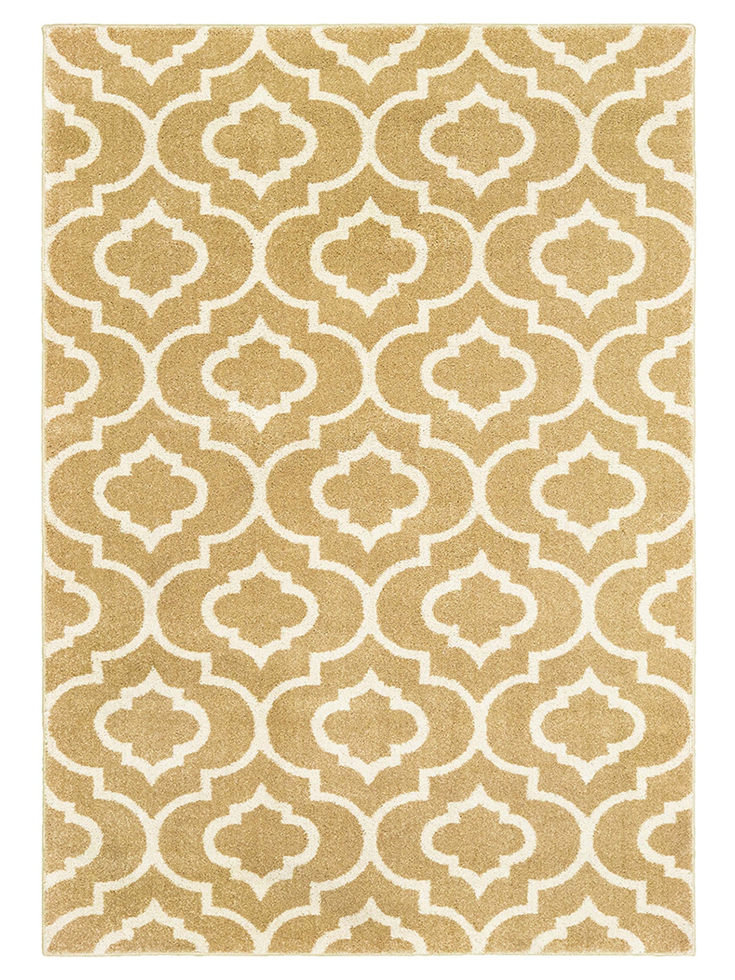 Oriental Weavers Carson 9672E Gold Casual Machinemade Rug