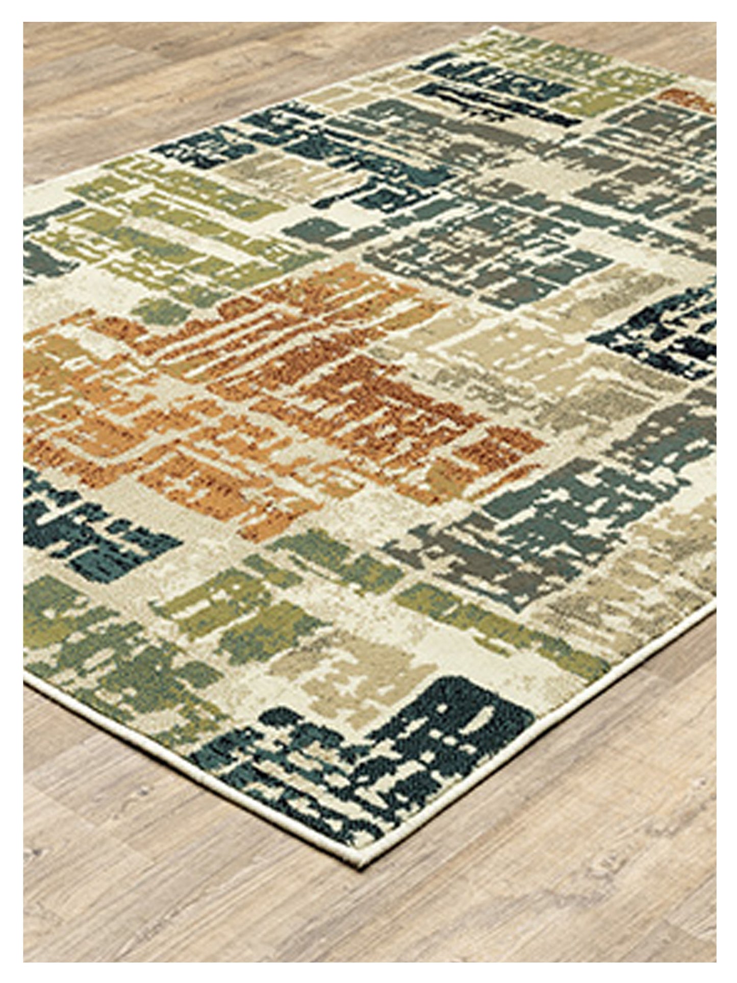 Oriental Weavers Evandale 9836A Beige Multi Casual Machinemade Rug