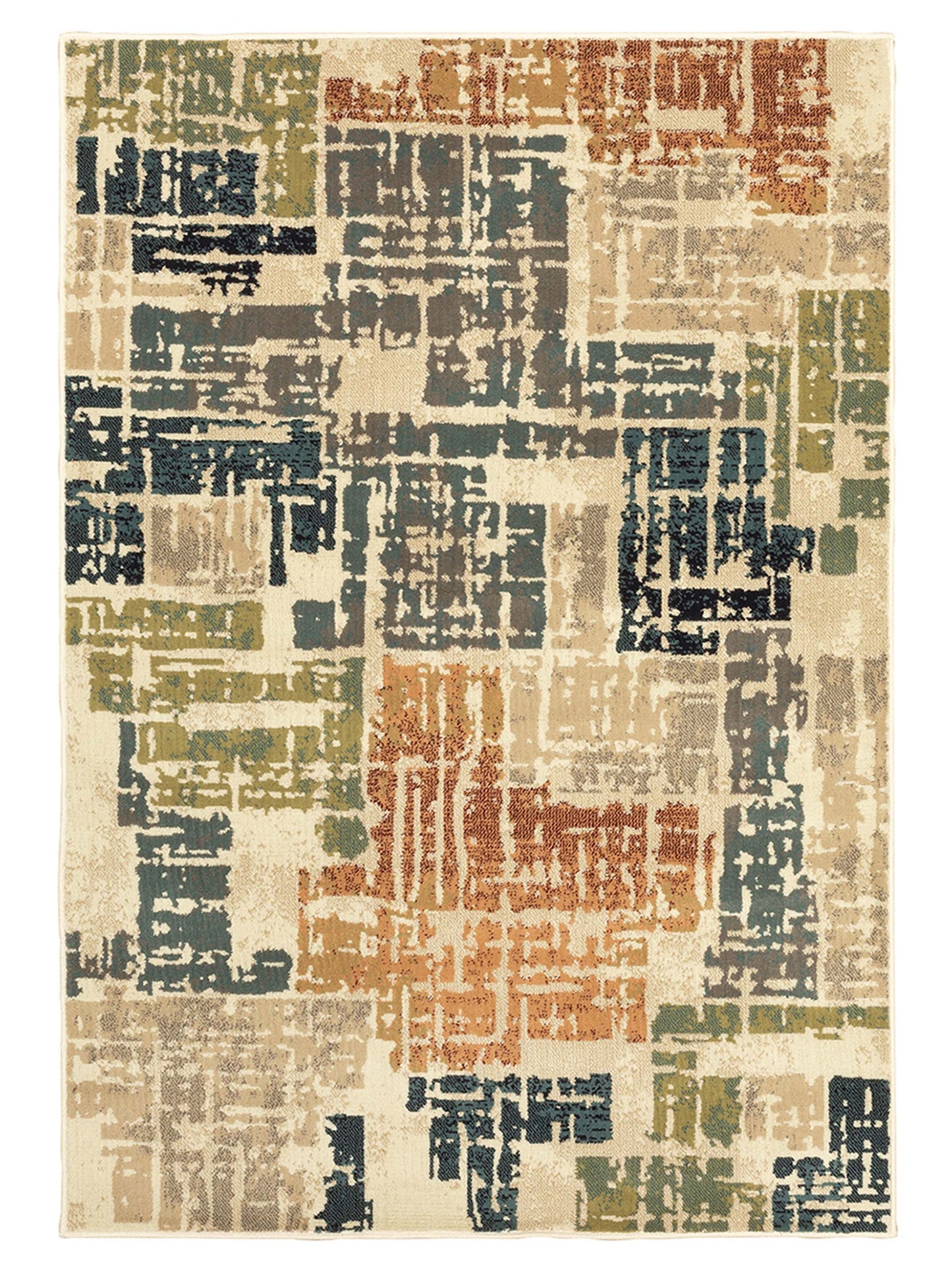 Oriental Weavers Evandale 9836A Beige Casual Machinemade Rug