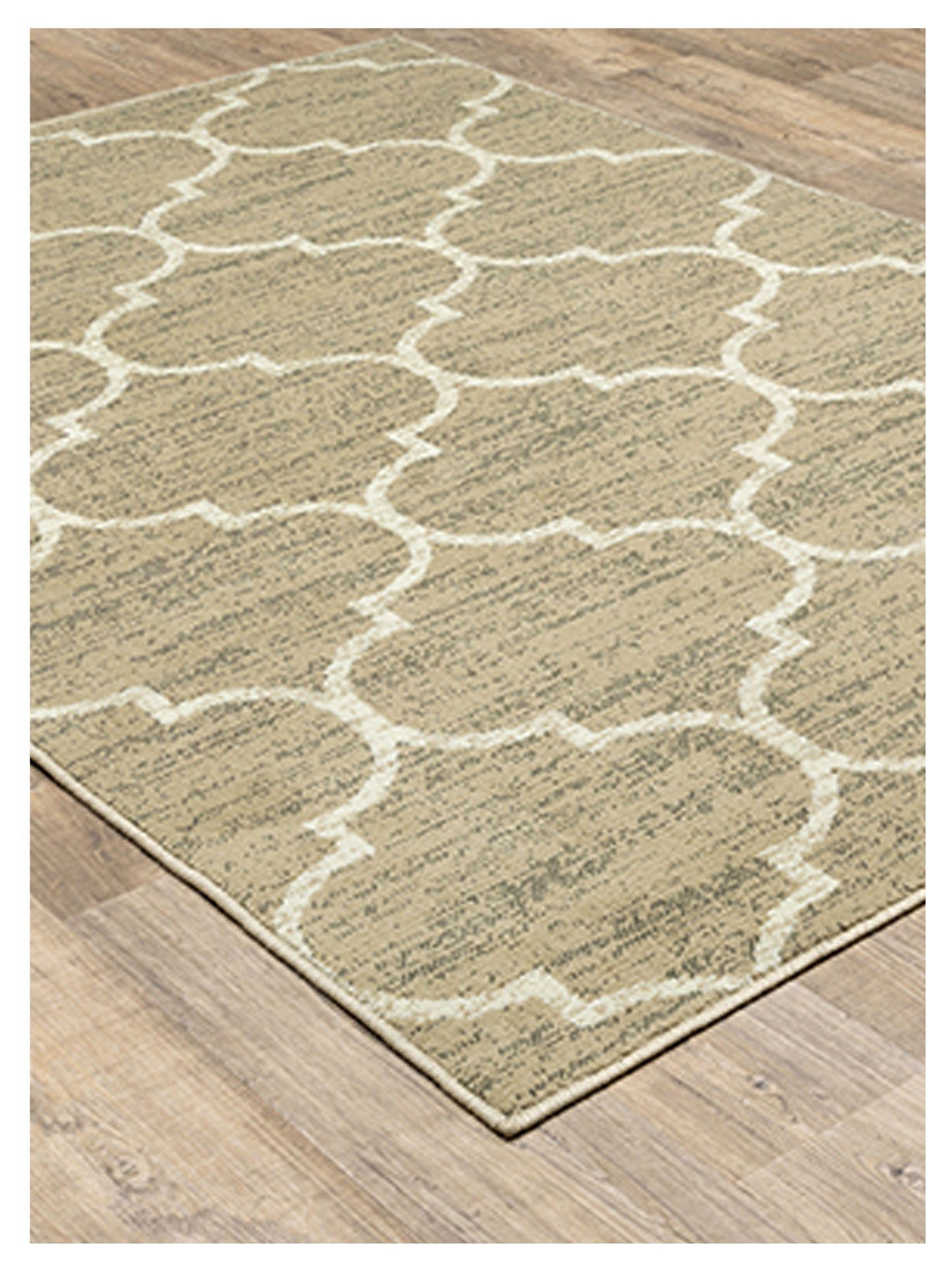 Oriental Weavers Evandale 9853A Beige Ivory Casual Machinemade Rug