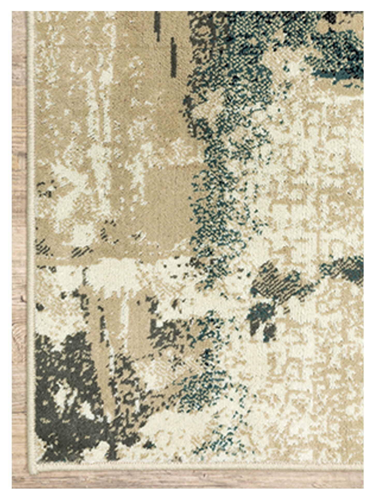 Oriental Weavers Evandale 9854A Beige Blue Contemporary Machinemade Rug