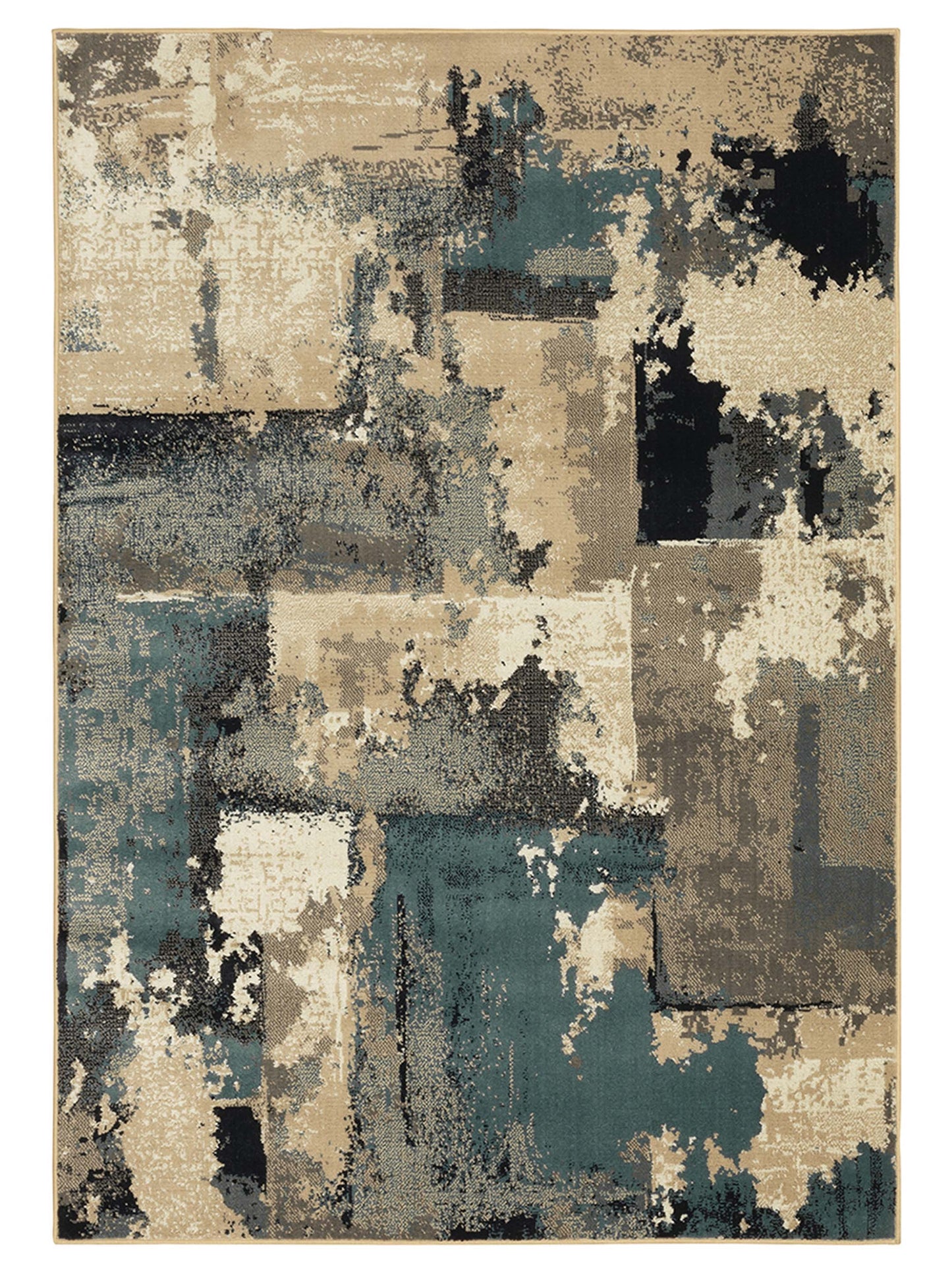 Oriental Weavers Evandale 9854A Beige Contemporary Machinemade Rug