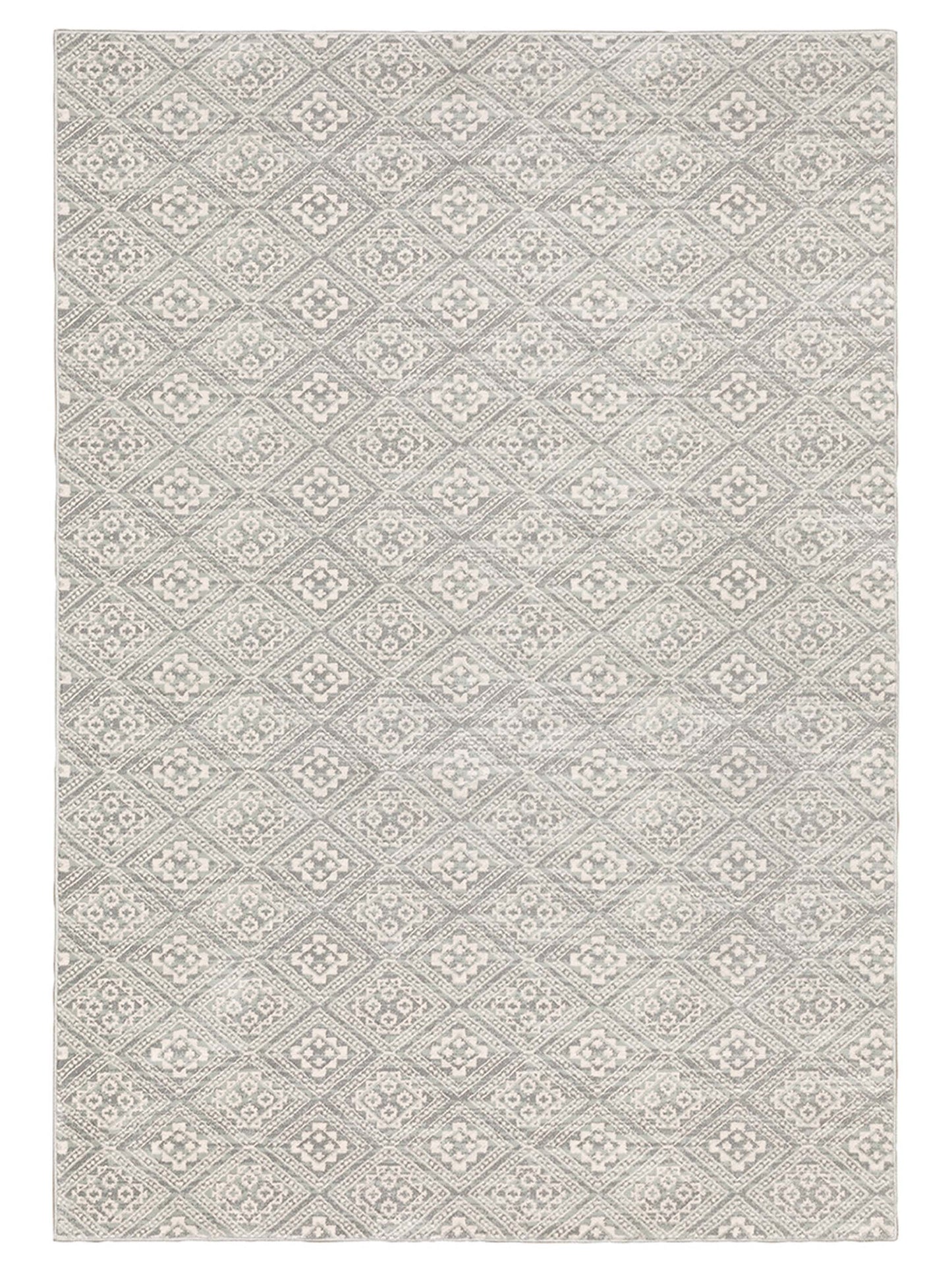 Oriental Weavers CAPISTRANO 9894F Grey Casual Machinemade Rug