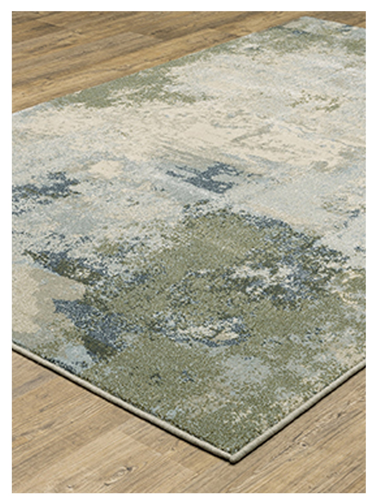 Oriental Weavers BRANSON BR08A Blue Green Contemporary Machinemade Rug