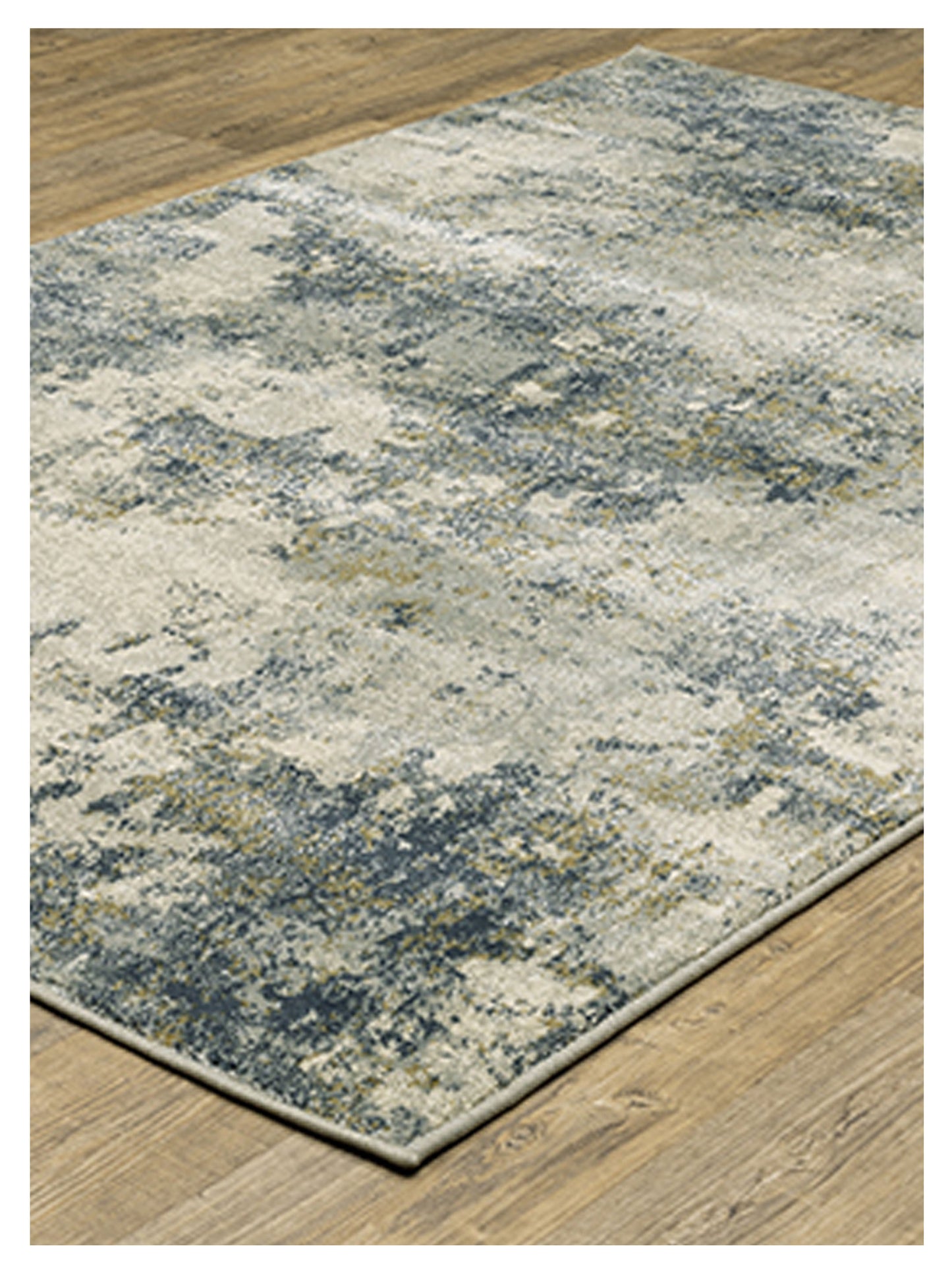 Oriental Weavers BRANSON BR12A Beige Blue Contemporary Machinemade Rug