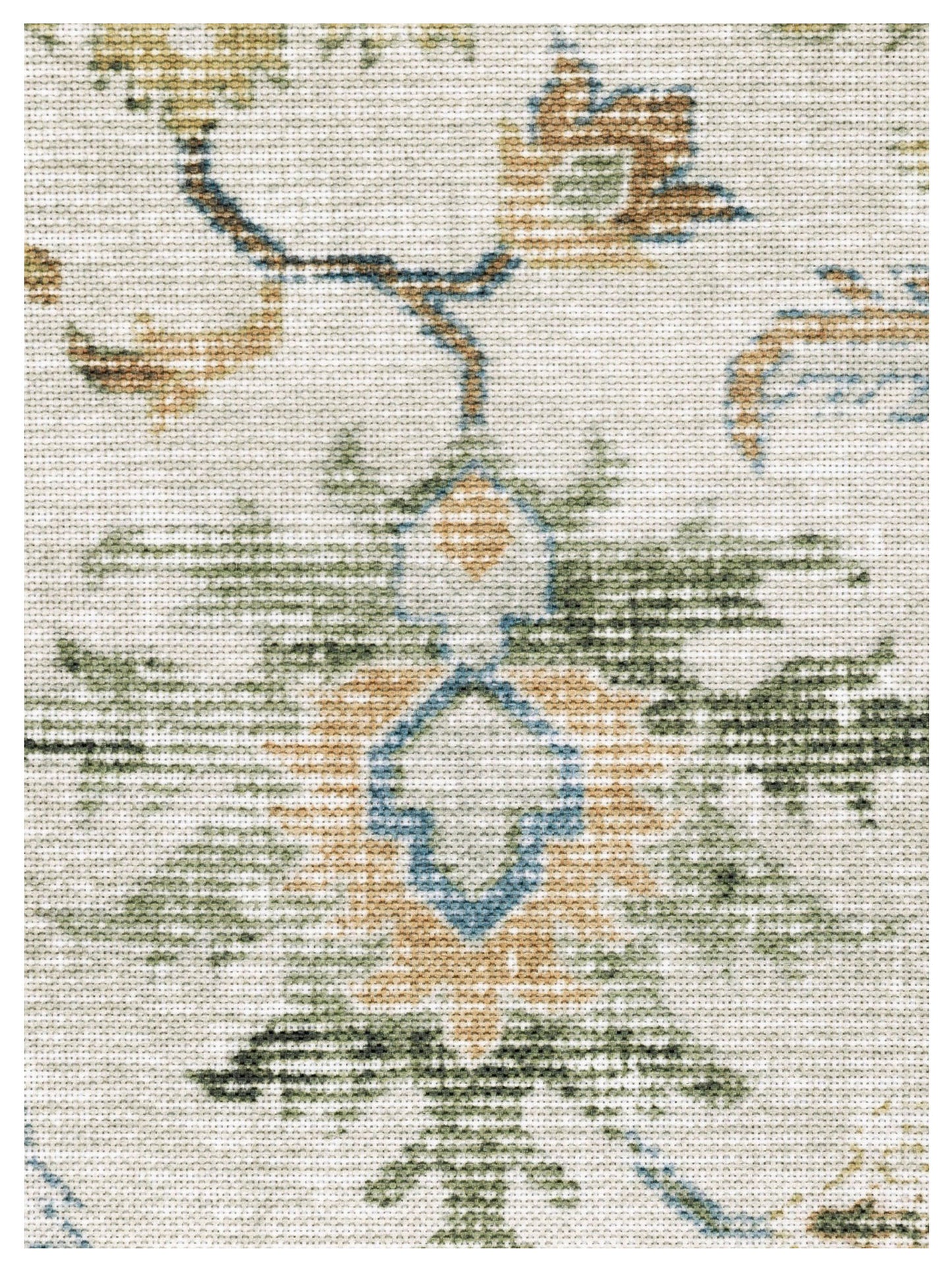 Oriental Weavers Charleston CHA10 Ivory Multi Traditional Machinemade Rug