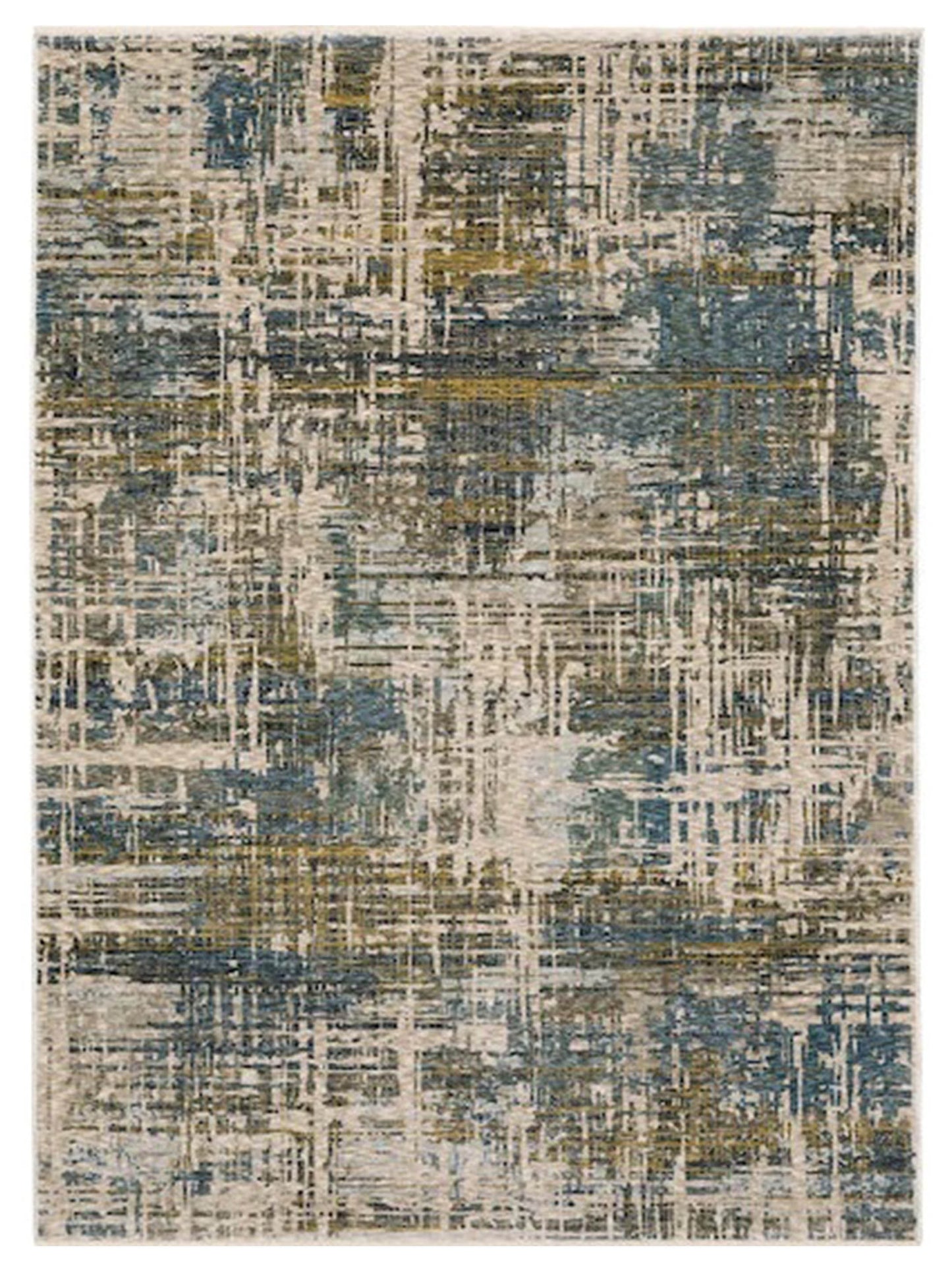 Oriental Weavers Hayden HAY05 Blue Contemporary Machinemade Rug