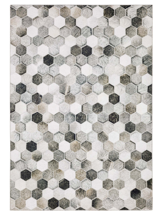 Oriental Weavers MYERS PARK MYP17 Grey Casual Machinemade Rug