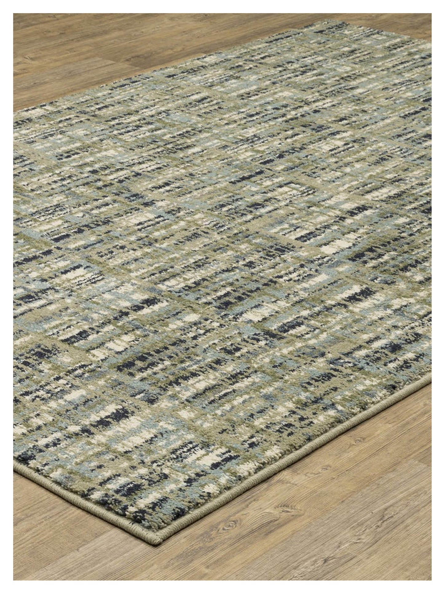 Oriental Weavers SENECA SE01A Beige Green Casual Machinemade Rug