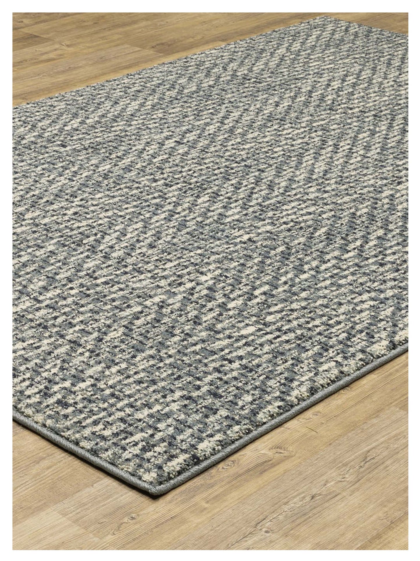 Oriental Weavers SENECA SE02A Blue Ivory Casual Machinemade Rug