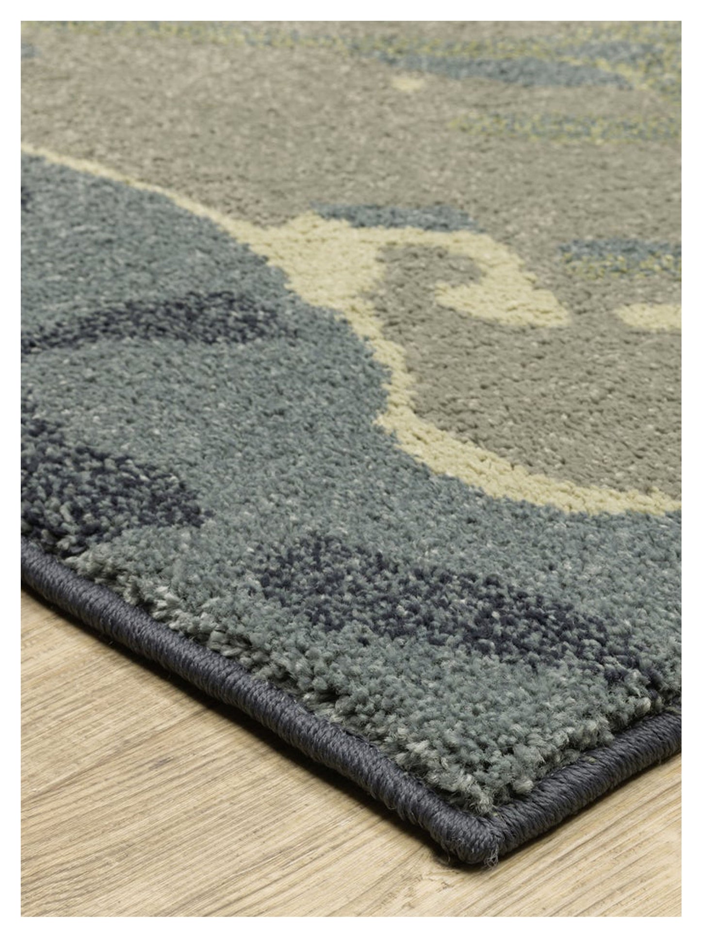 Oriental Weavers SENECA SE10A Blue Green Contemporary Machinemade Rug