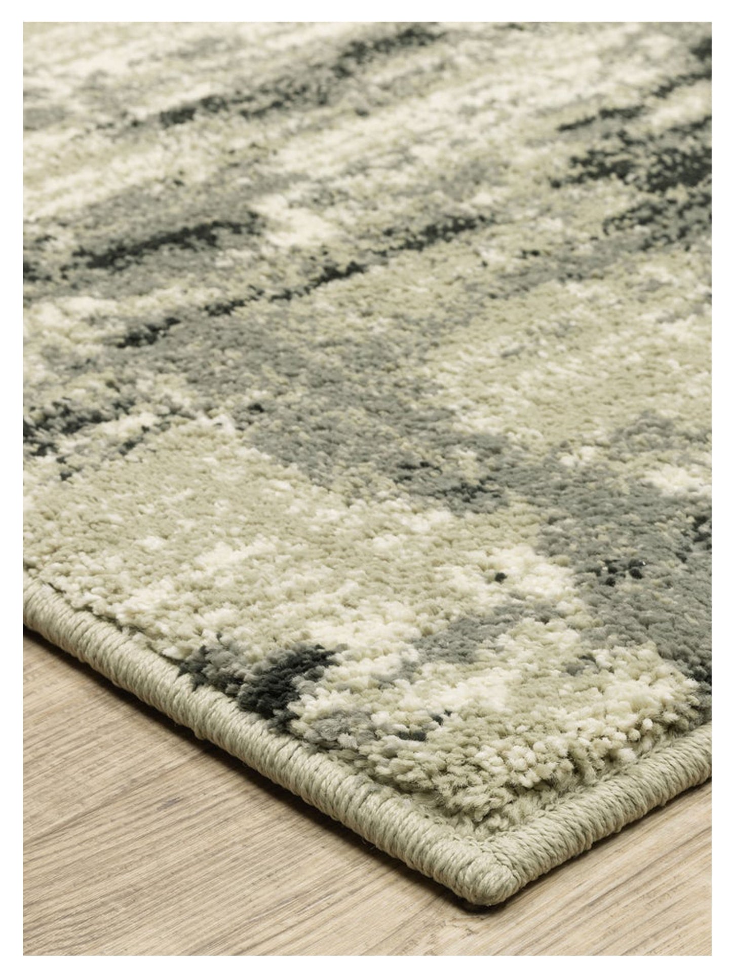 Oriental Weavers SENECA SE12A Grey Beige Contemporary Machinemade Rug