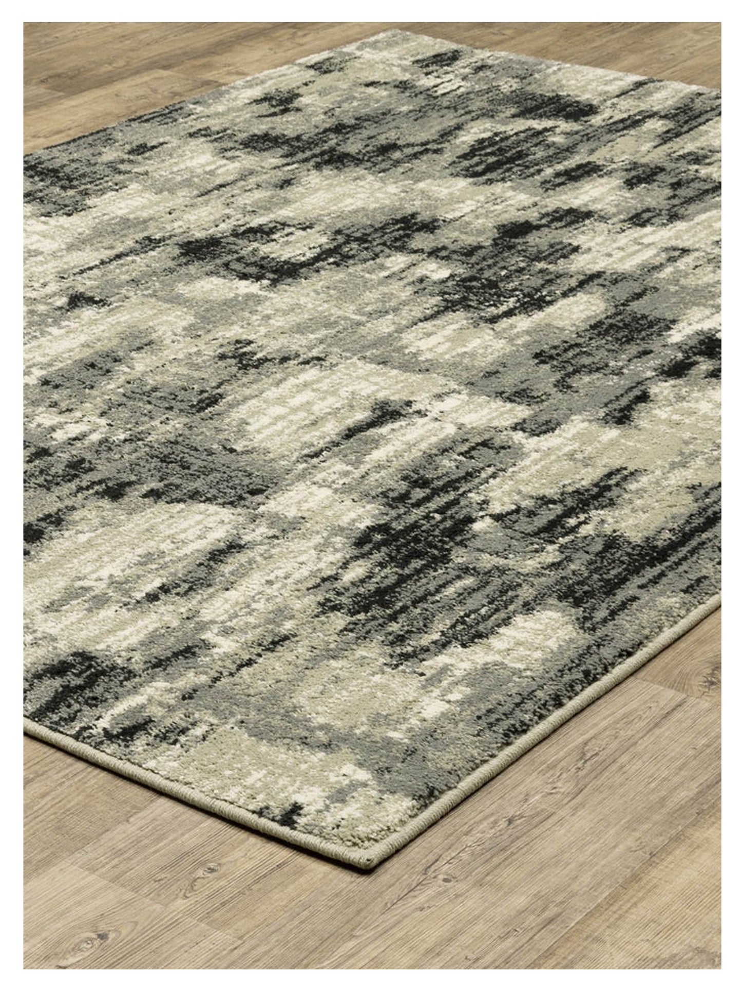 Oriental Weavers SENECA SE12A Grey Beige Contemporary Machinemade Rug