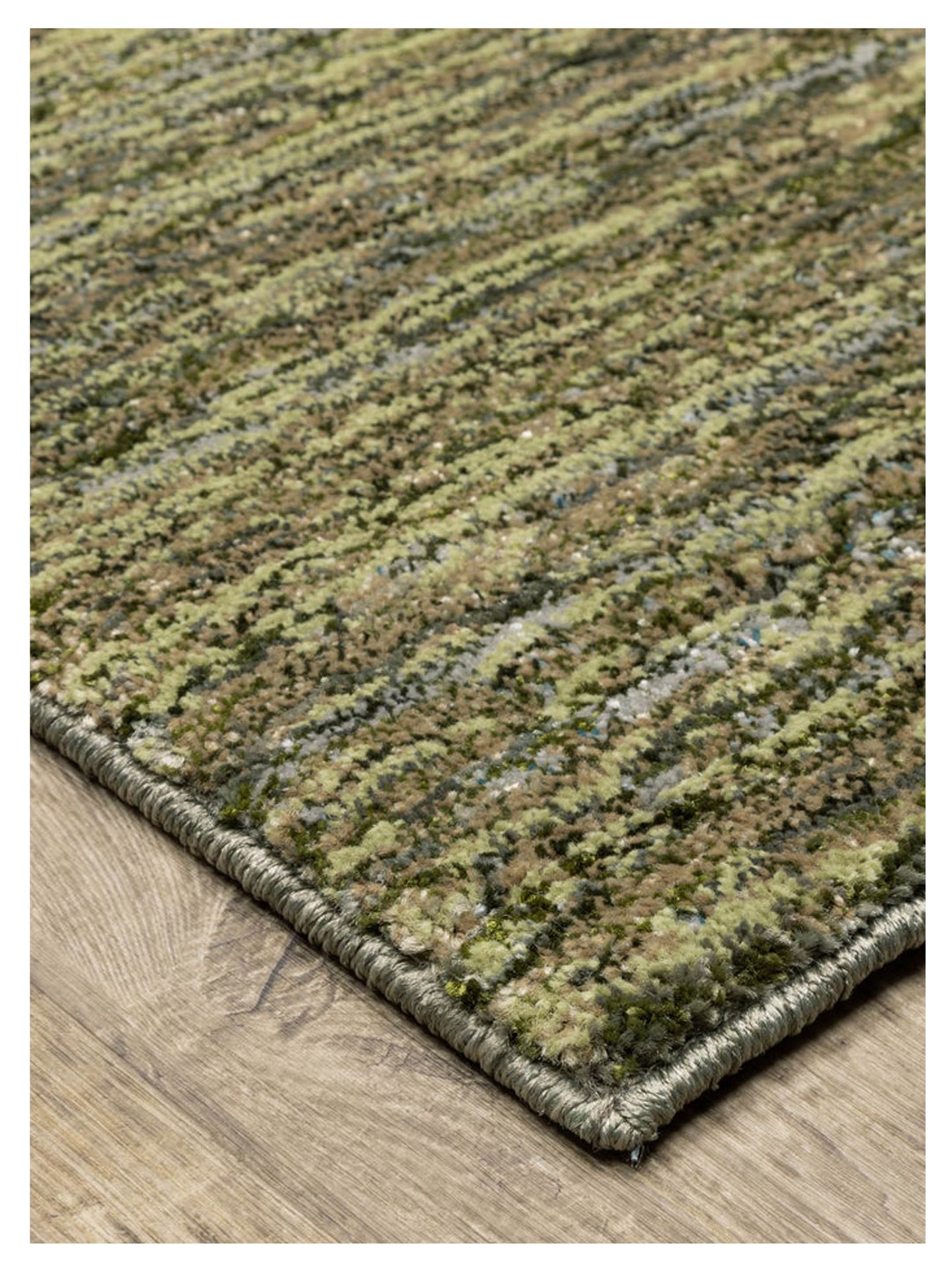 Oriental Weavers STRADA STR05 Green Beige Contemporary Machinemade Rug